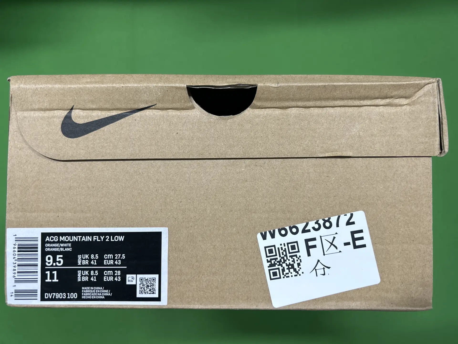 Nike ACG Mountain Fly 2 Low Orange/White