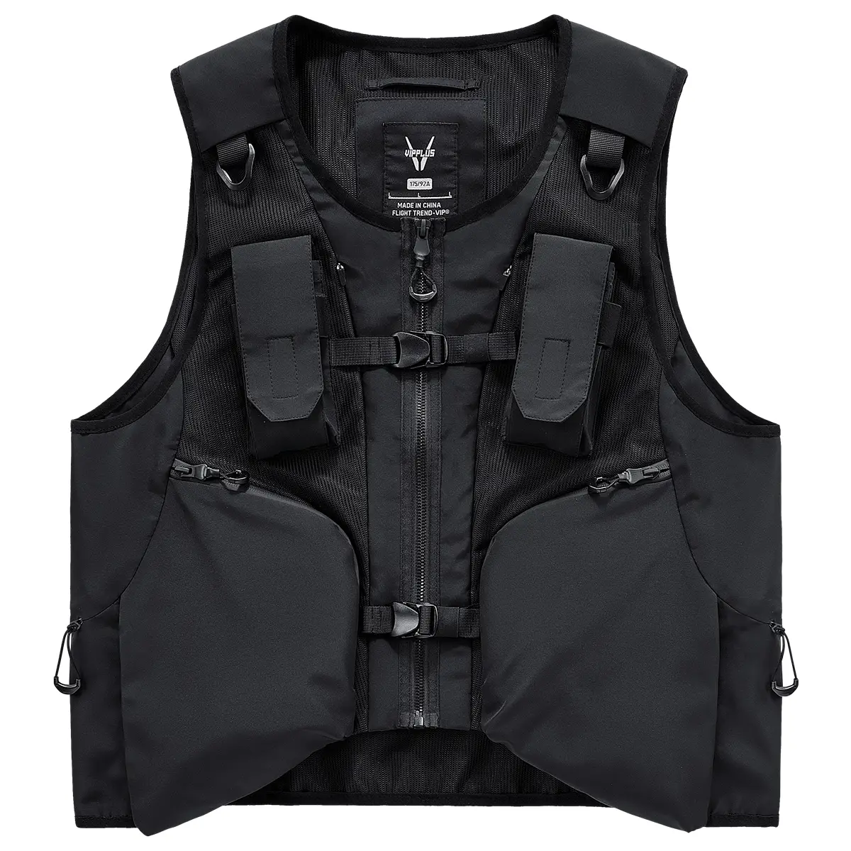Vip Multi Flap Pocket pants Functional Style vest Men's Outdoor Tactical parka Vest Multifunctional Design Vest Sleeveless Outwear
