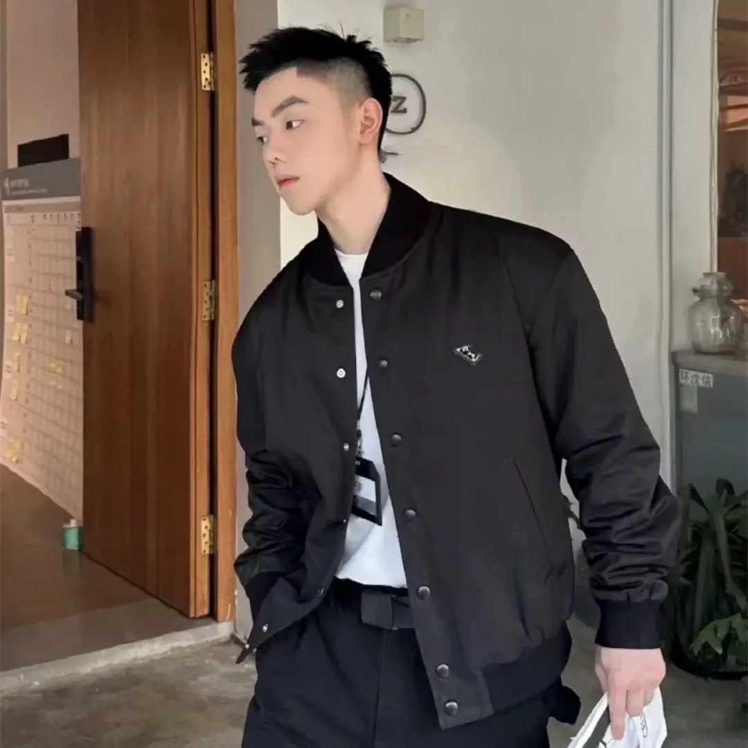 Correct Version Gaipin Original Standard P Home Triangle Standard Wool Thin Cotton Baseball Suit Jacket Cardigan Jacket for Men and Women