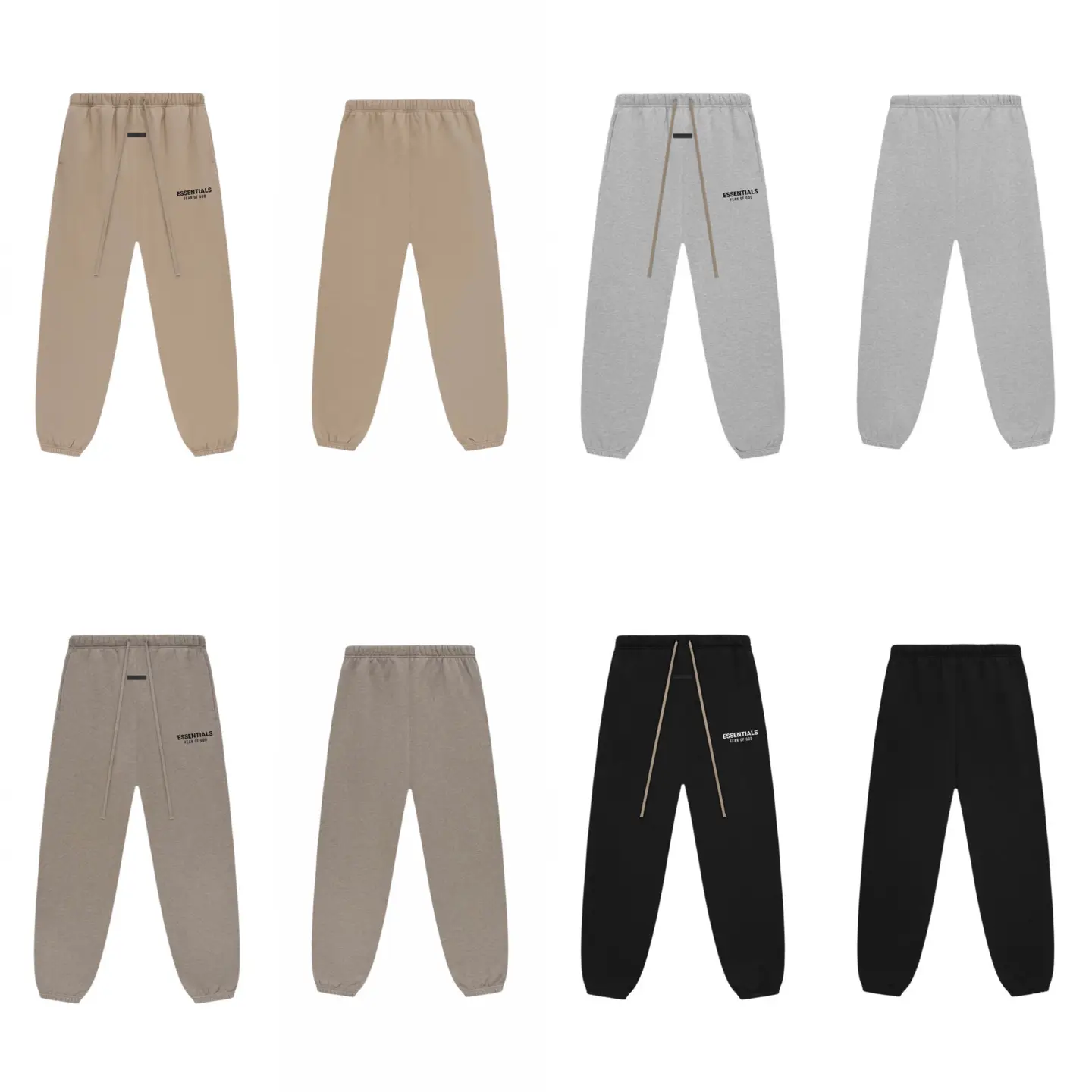 2025 Spring and Autum New High Version Fog Multi-Thread Printed Small Letter Pants for Men and Women, One Piece Wholesale