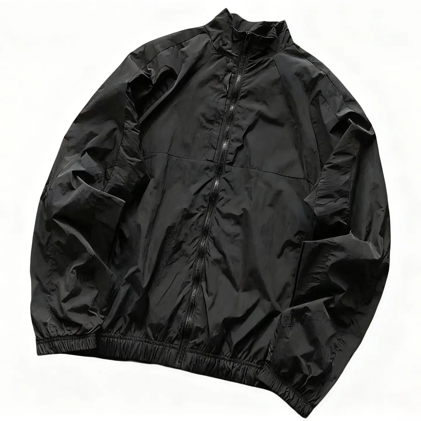 Left Embroidered Small Size Plaid Lining with a Figure-Eight Pocket Three-Color Lapel Jacket 88013102