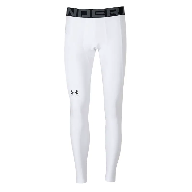 Under Armour Official Tights Men's Spring 2025 New Arrival Breathable Plaid Stretch Fitness Exercise Running Pants