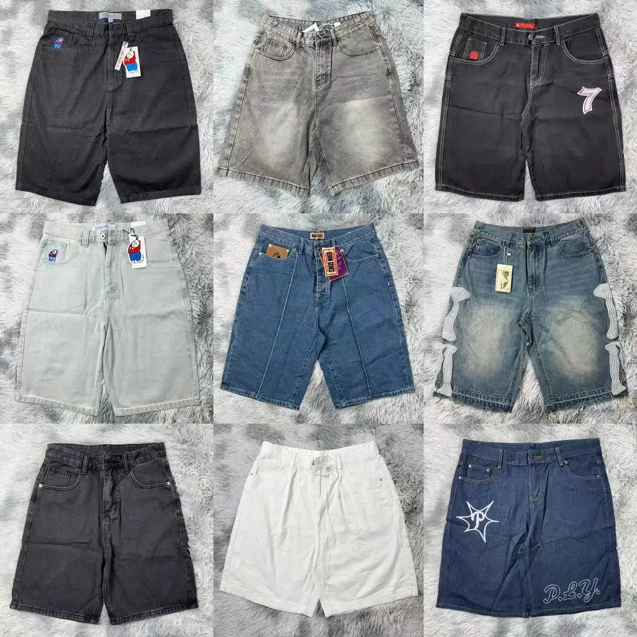 Denim shorts Blind Box, randomly distributed.