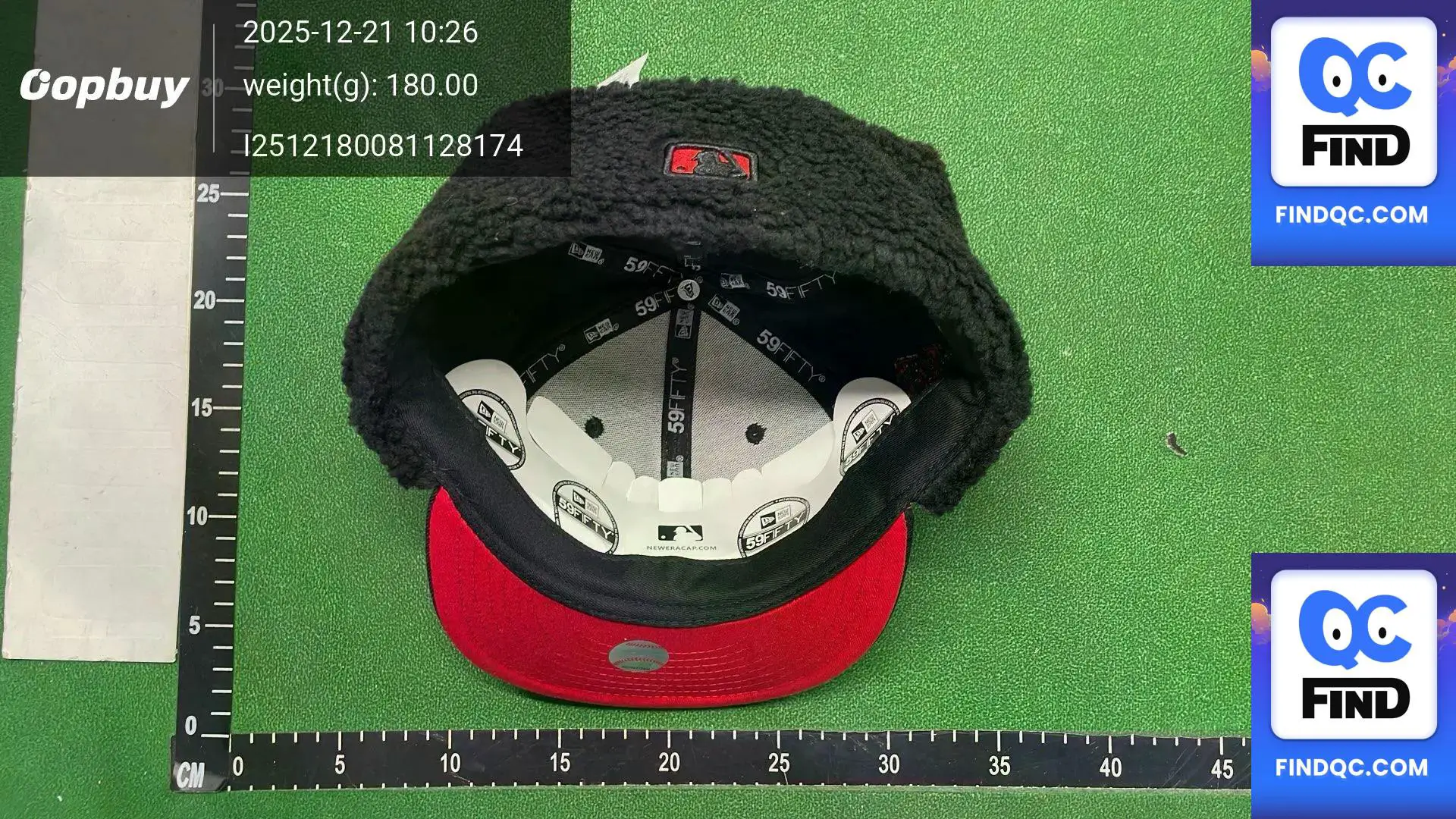 New Era 59FIFTY Baseball Cap Black Red