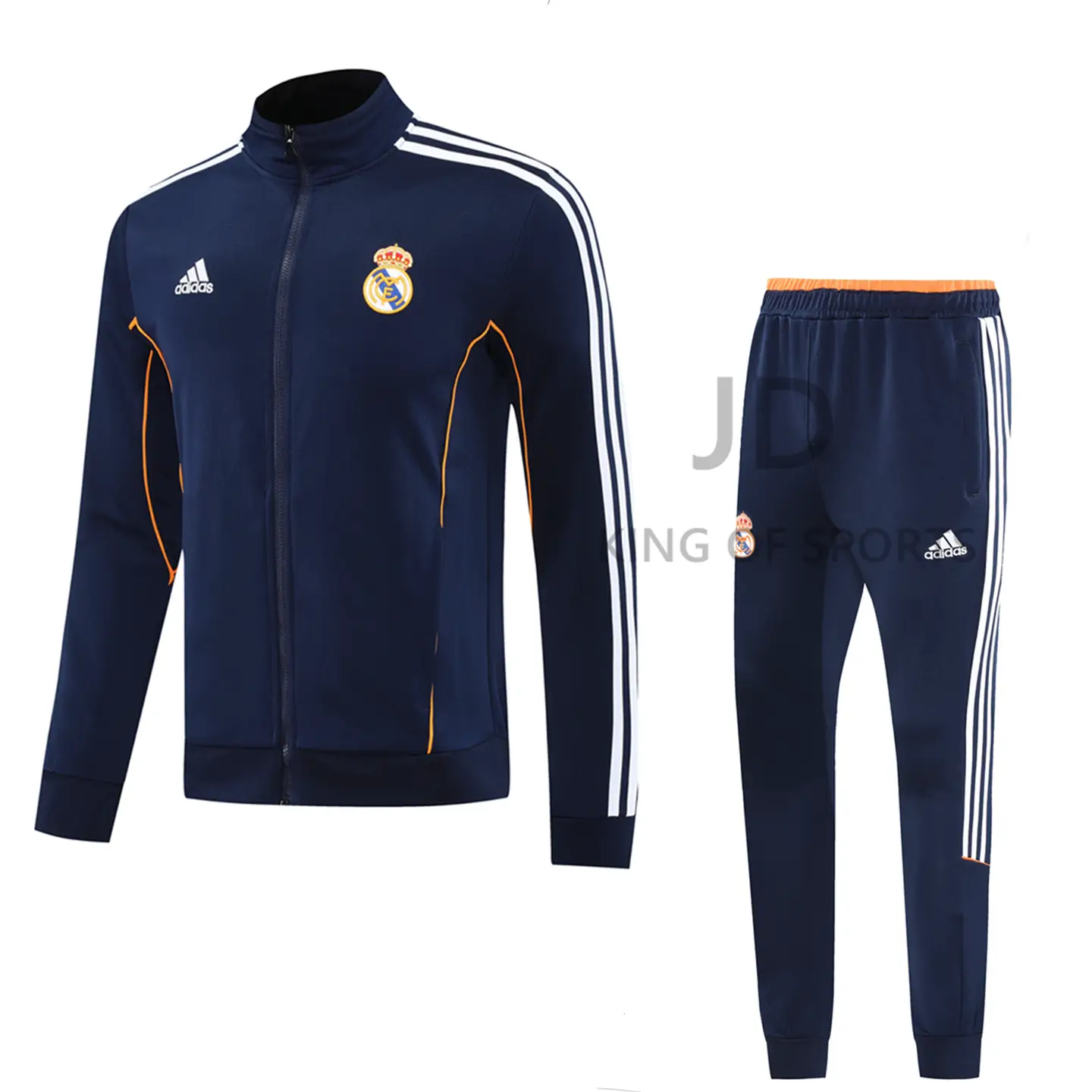 1999 La Liga Real Madrid Retro jacket Outwear Training Football Sportswear Suit Special Edition