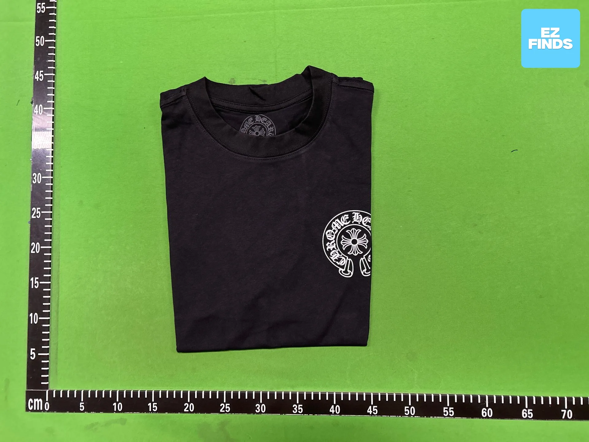 Left Ω Sanskrit Cross Design, Two-Color Short-Sleeve T-Shirt for Each Issue, Scroll Design 77061528 QC