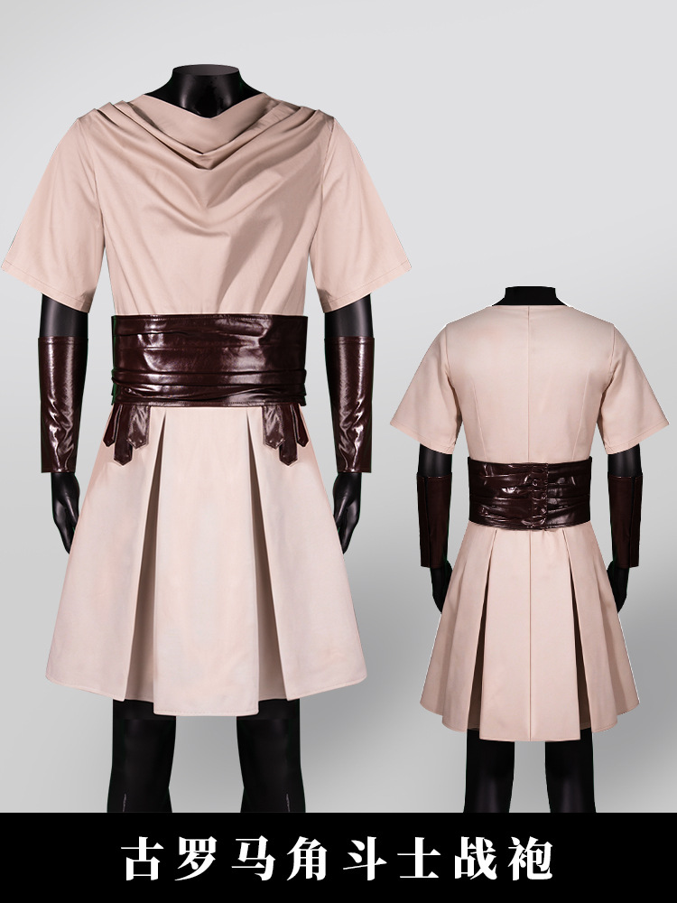 Medieval Robe Cos Costume Ancient Roman Gladiator Robe Halloween Costume Star Wars Hooded Cloak
