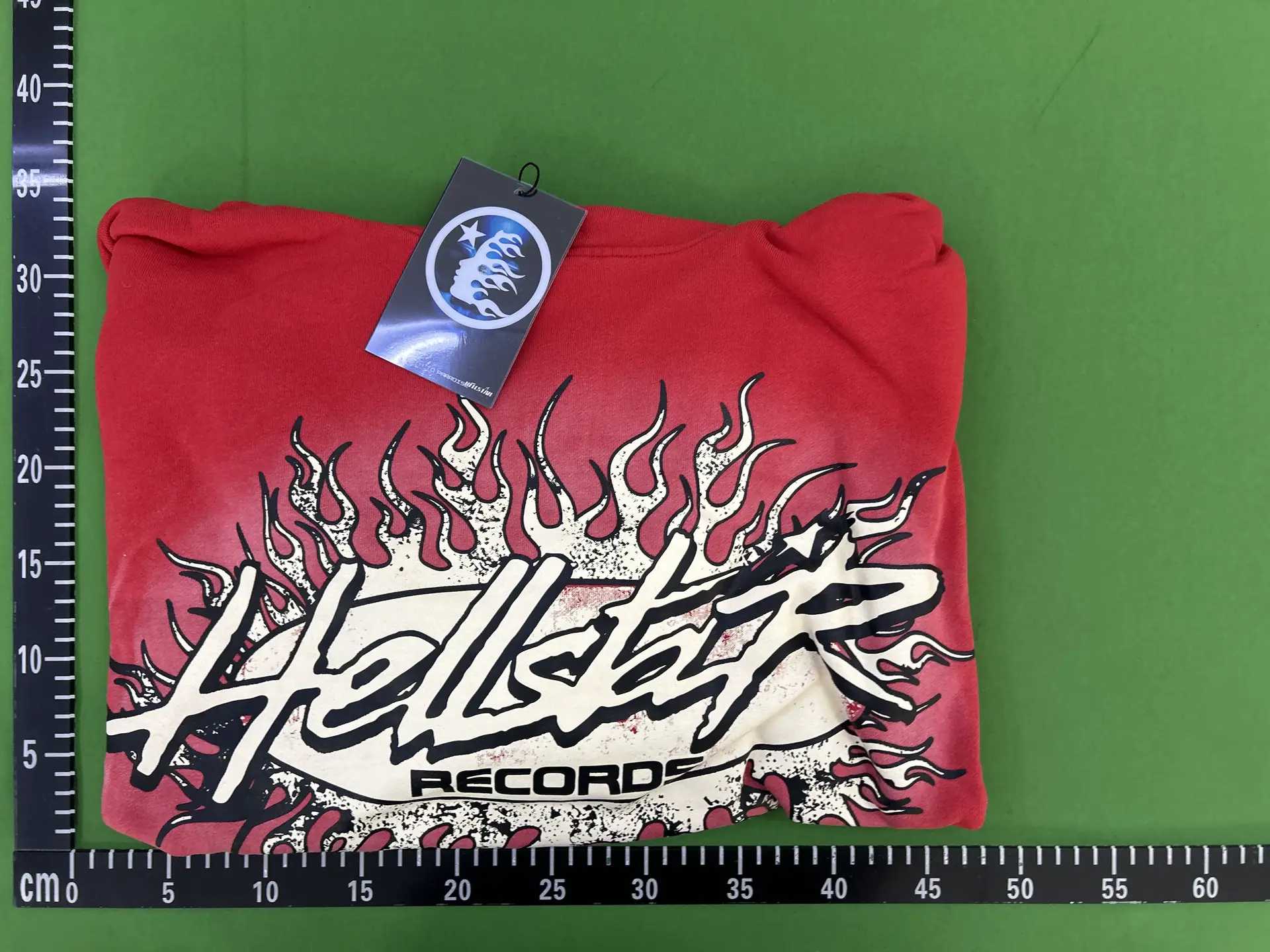 Hellstar Records Red Flames Hoodie
