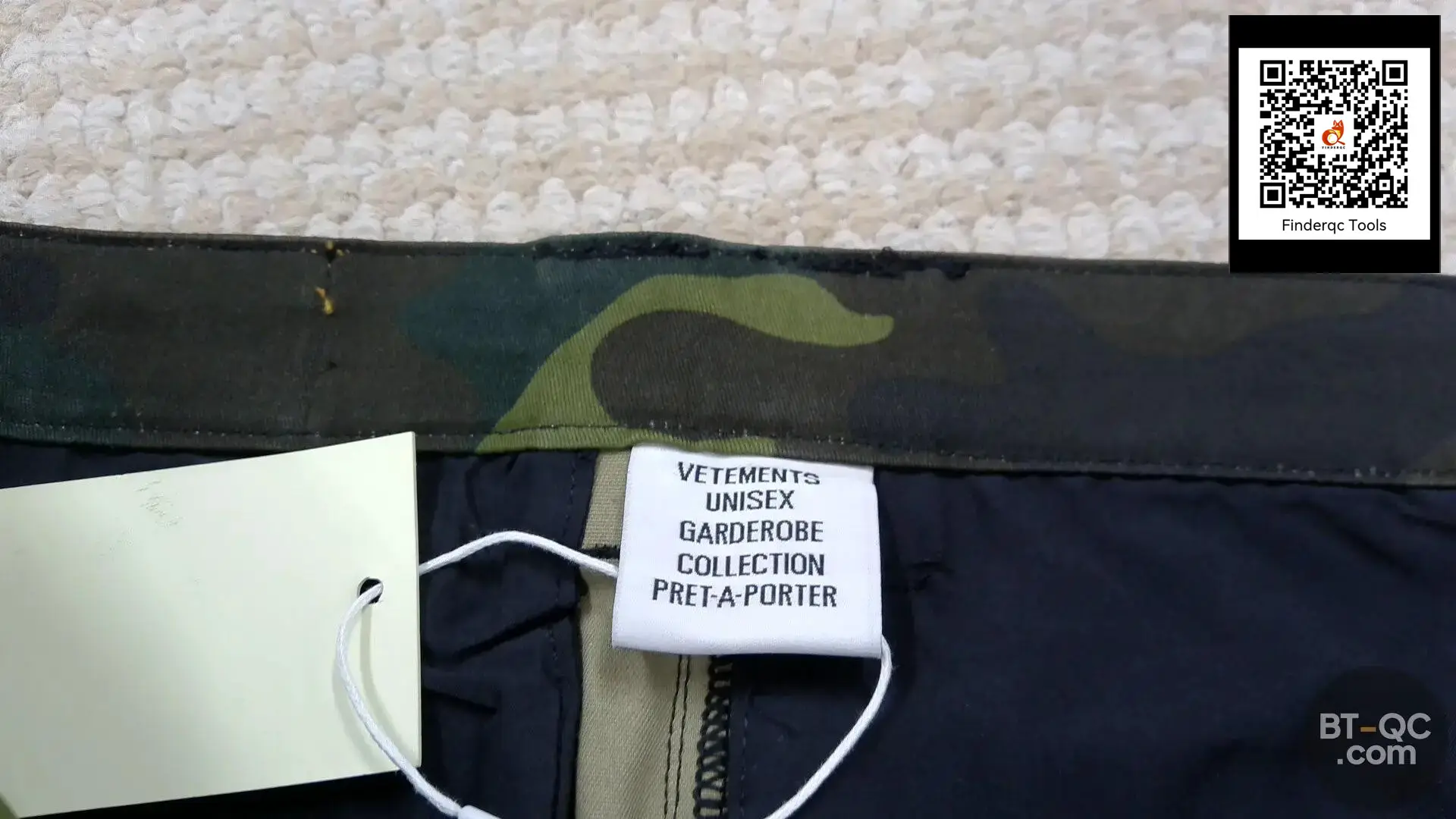 Vet Camouflage Flap Pocket pants Zipper Detachable Cargo Pants Loose Straight-leg Wide Leg Tieis Scott Same Style