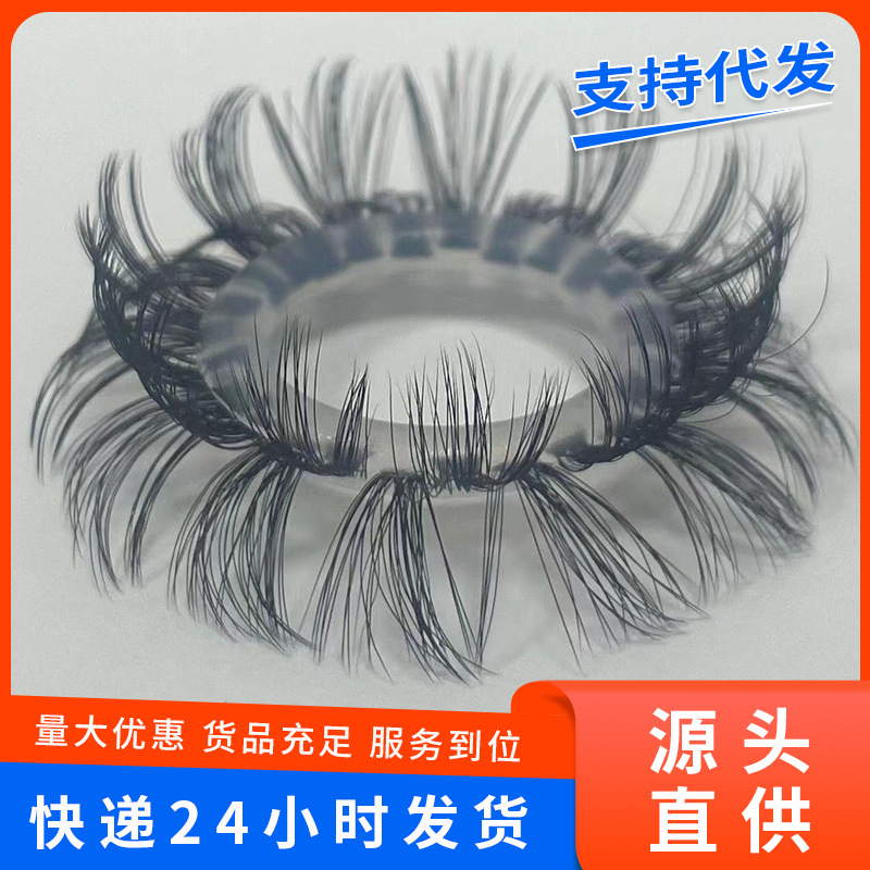 Double-layer curly silicone sheep eye ring husband and wife flirting sex sharing adult sex products penis ring lock ring