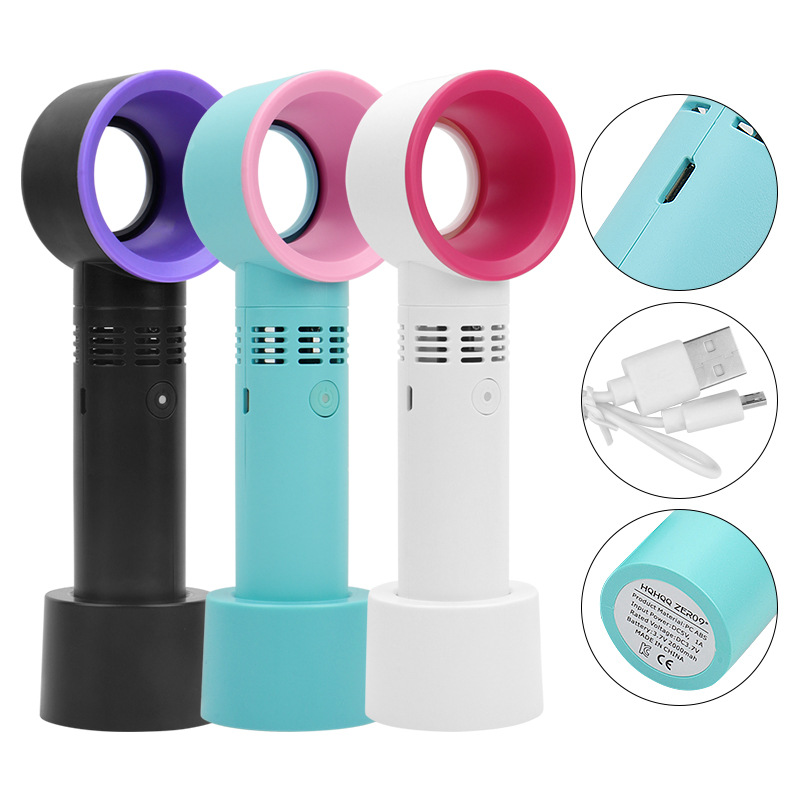 Wholesale grafting eyelash South Korea zero9 leadless fan eyelash dryer USB charging handheld fan