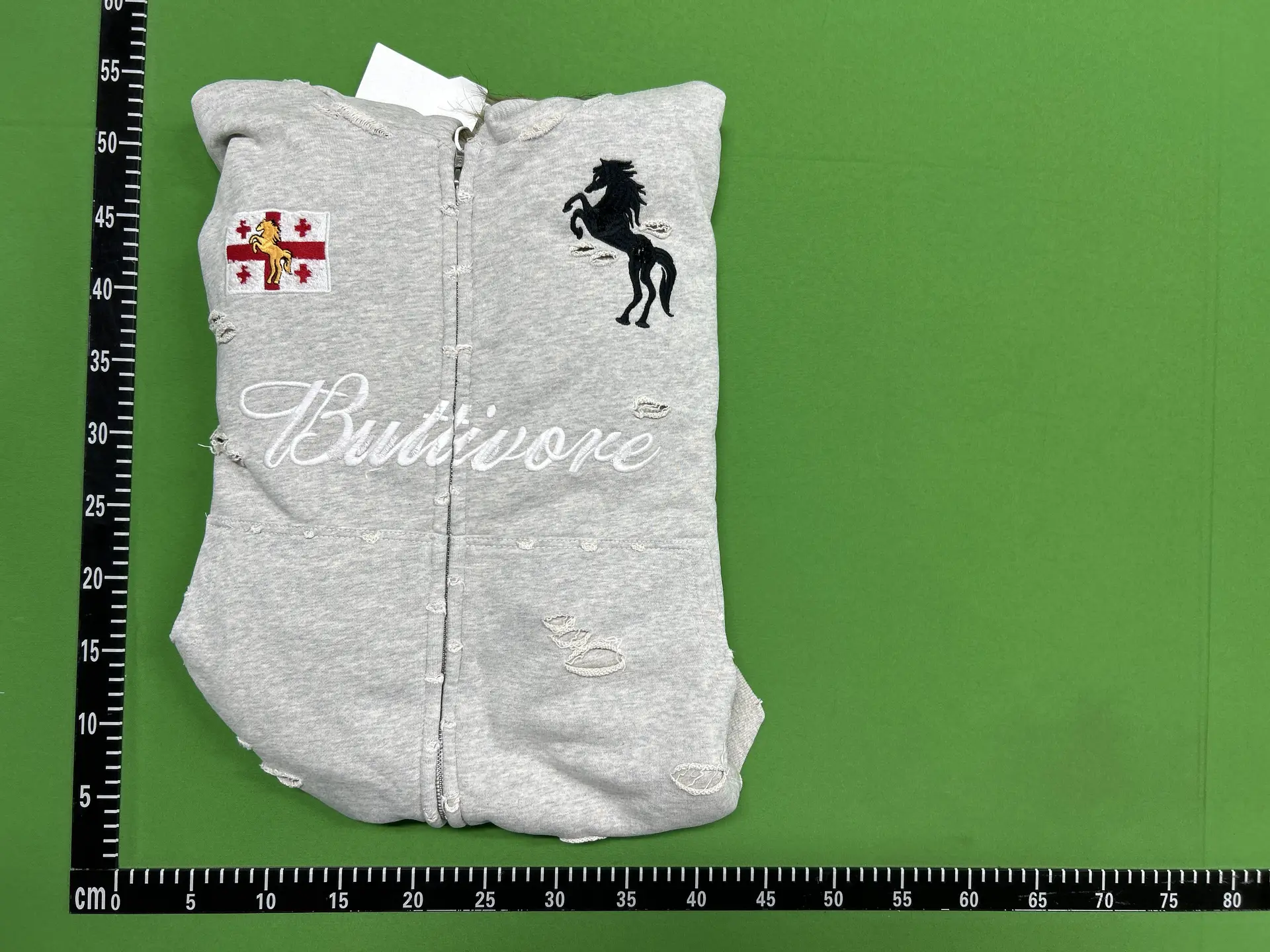 Buttivare Zip Up Hoodie