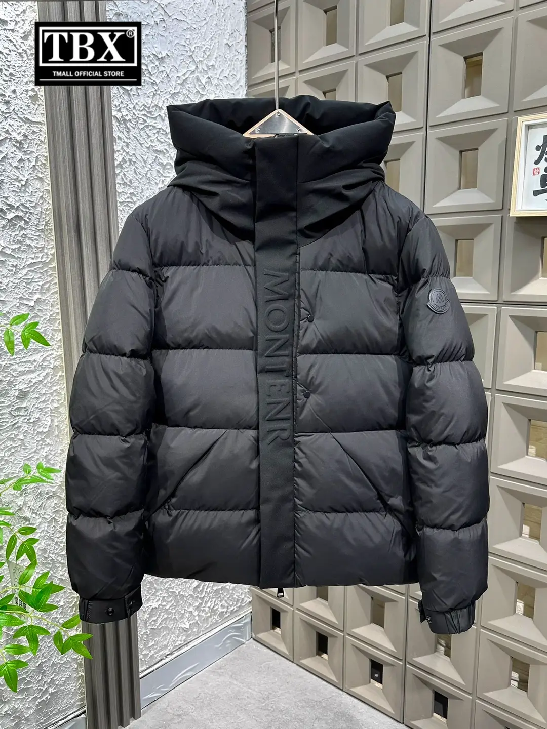 High-End Ribbed Hooded down Jacket for Men, 2025 New Winter Thickened Warm Puffer Coat, Men's Winter Clothing