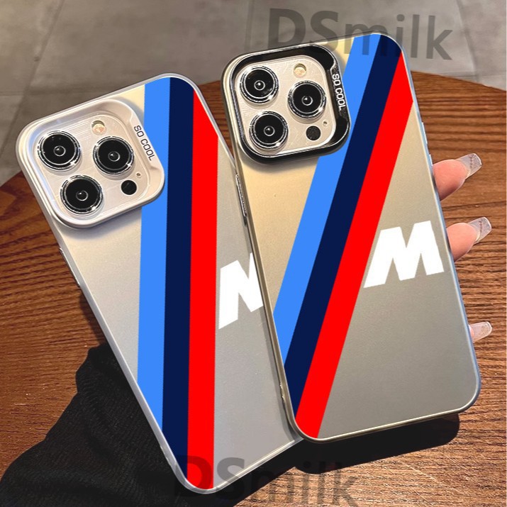 Cross-Border m Sports Iphone17Pro Phone Case 16/15/14Plus Laser 13 Apple 12Xsmax Trendy Imd