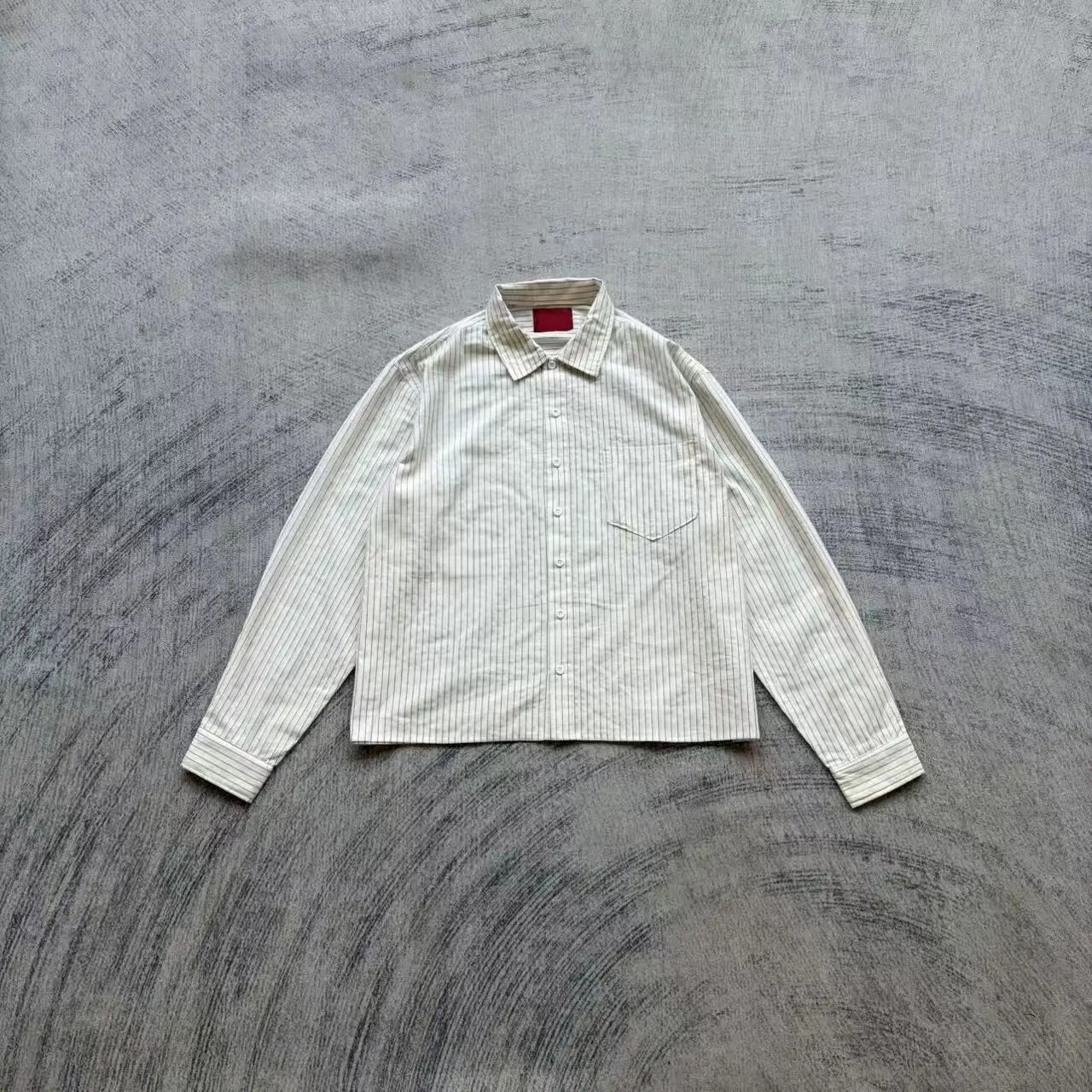 Mm Striped White Shirt