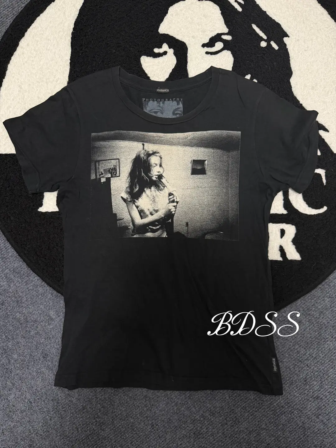 [Speechless] Bdss Independent Hg Style Portrait Short-Sleeve Shirt