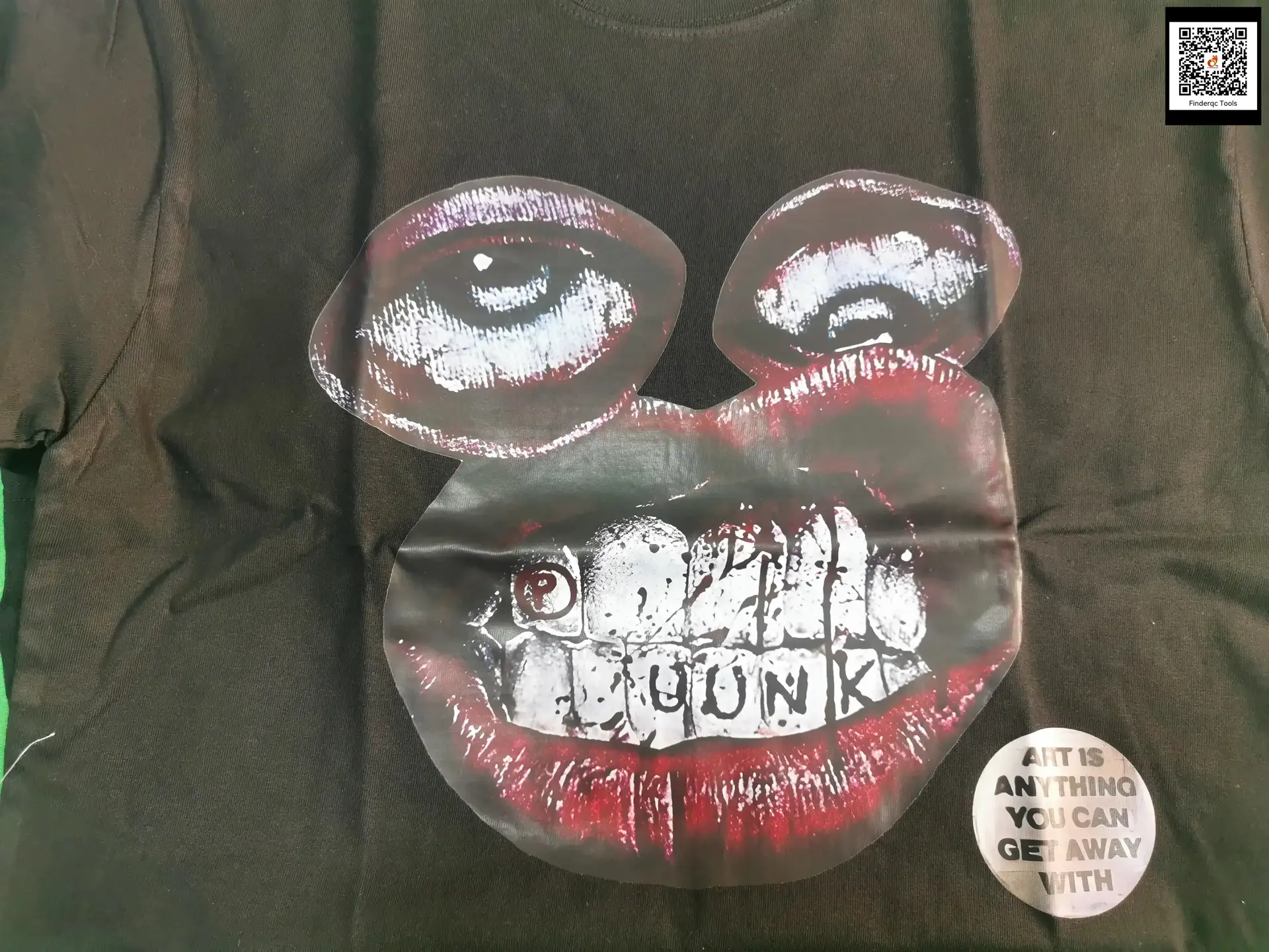 Men T-Shirt Y2K Cotton Men's Harajuku Street Hip-Hop Big Eyes and Mouth Pattern Print Oversized Classic Short Sleeves Tops