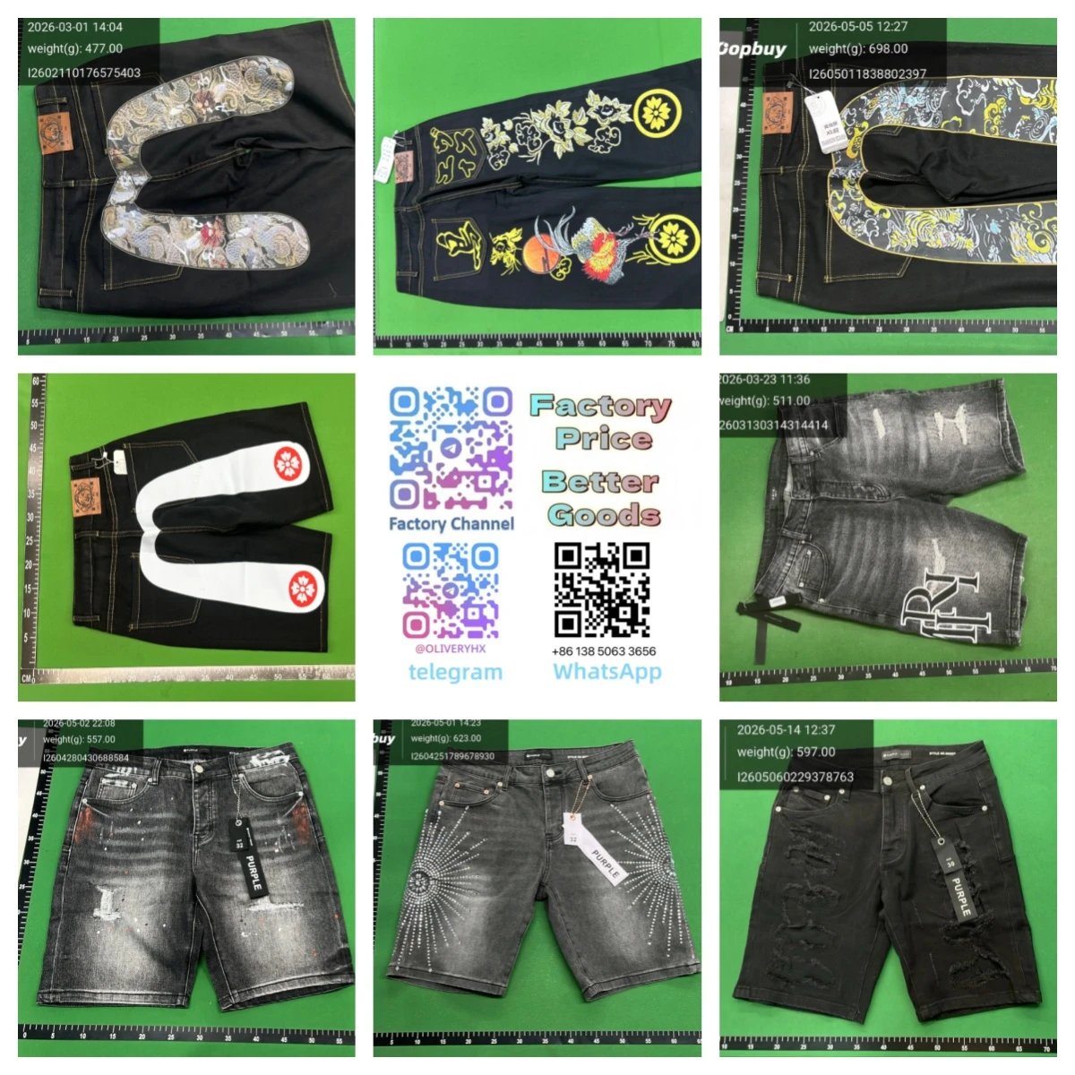HX12 – Casual Straight‑Leg Denim Jeans, Washed, Versatile, and Slim Fit Fotografie QC de pe WEIDIAN pe Qualit.ly