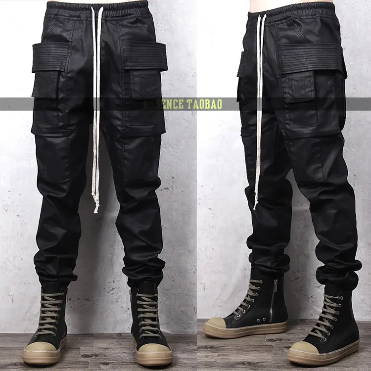 Essence RODRK Dark Classic Cargo Wax Workwear Casual Harun Pants European and American High Street Trendy Brand Men