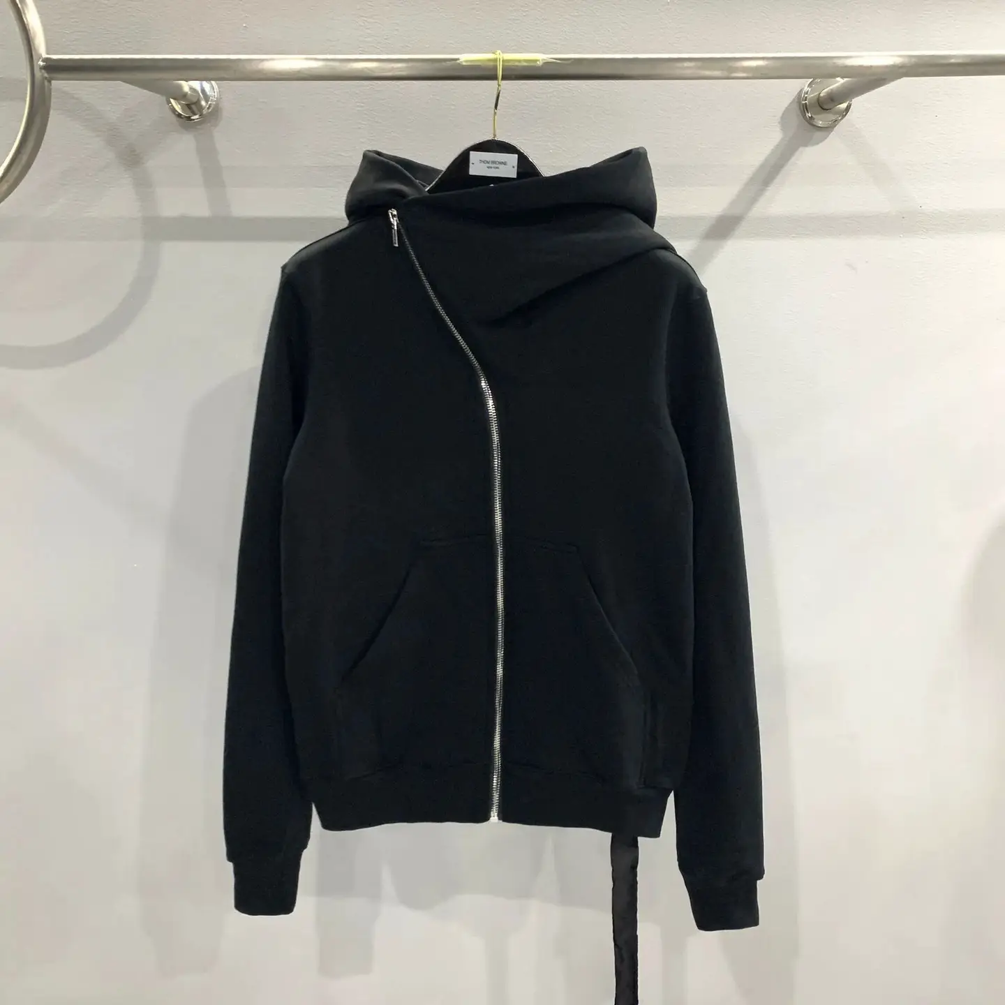 新款卫衣外套暗黑风春秋版型风巫师帽男女情侣款抓绒卫衣外套帽衫