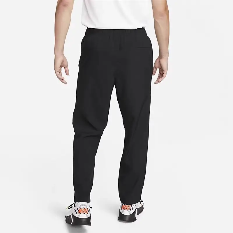 Nike Nike Autum New arrival Men's Casual Black Loose Straight-leg Sports pants Breathable Fb7491-010