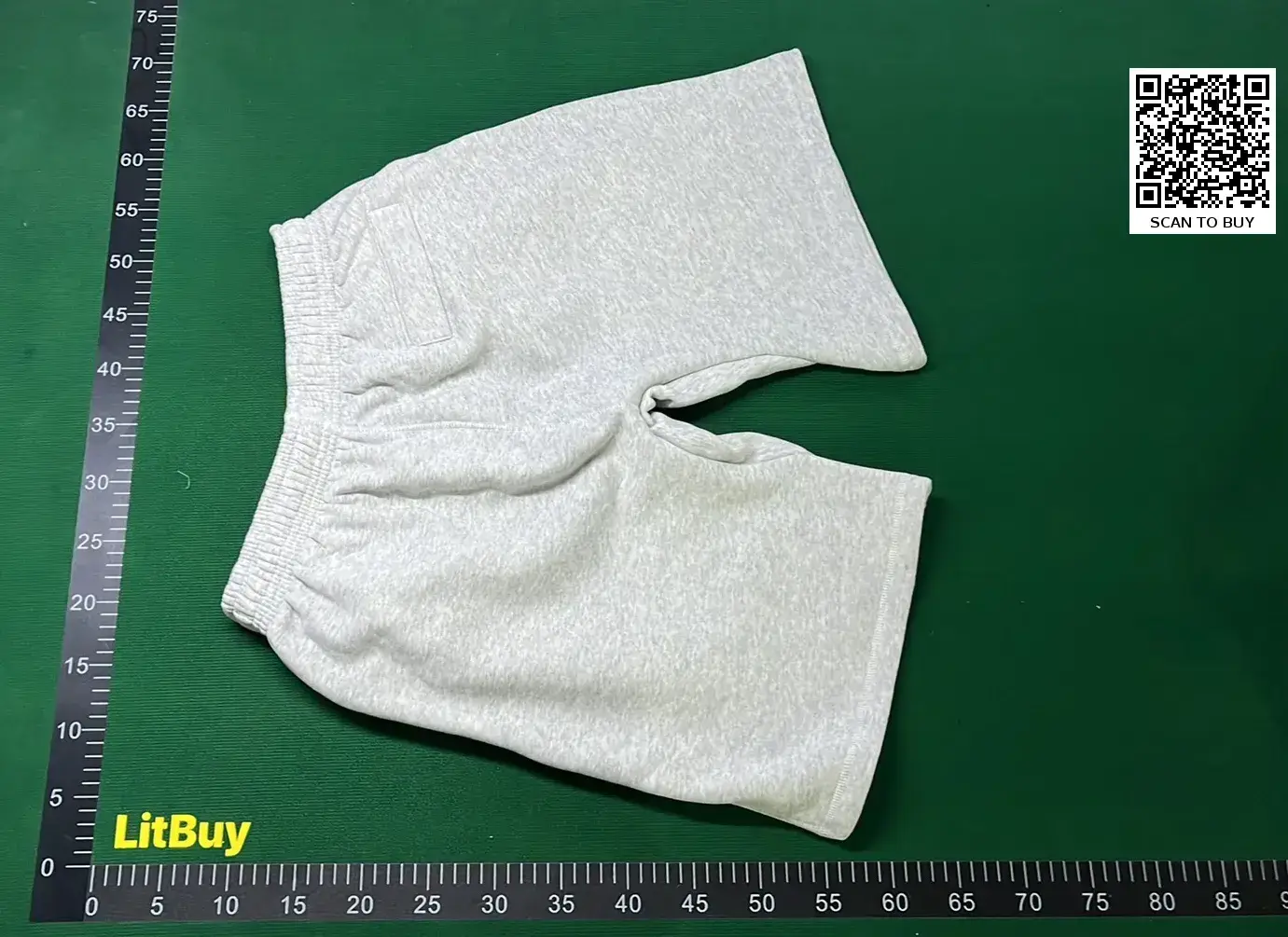LitBuy Heather Grey Sweat Shorts
