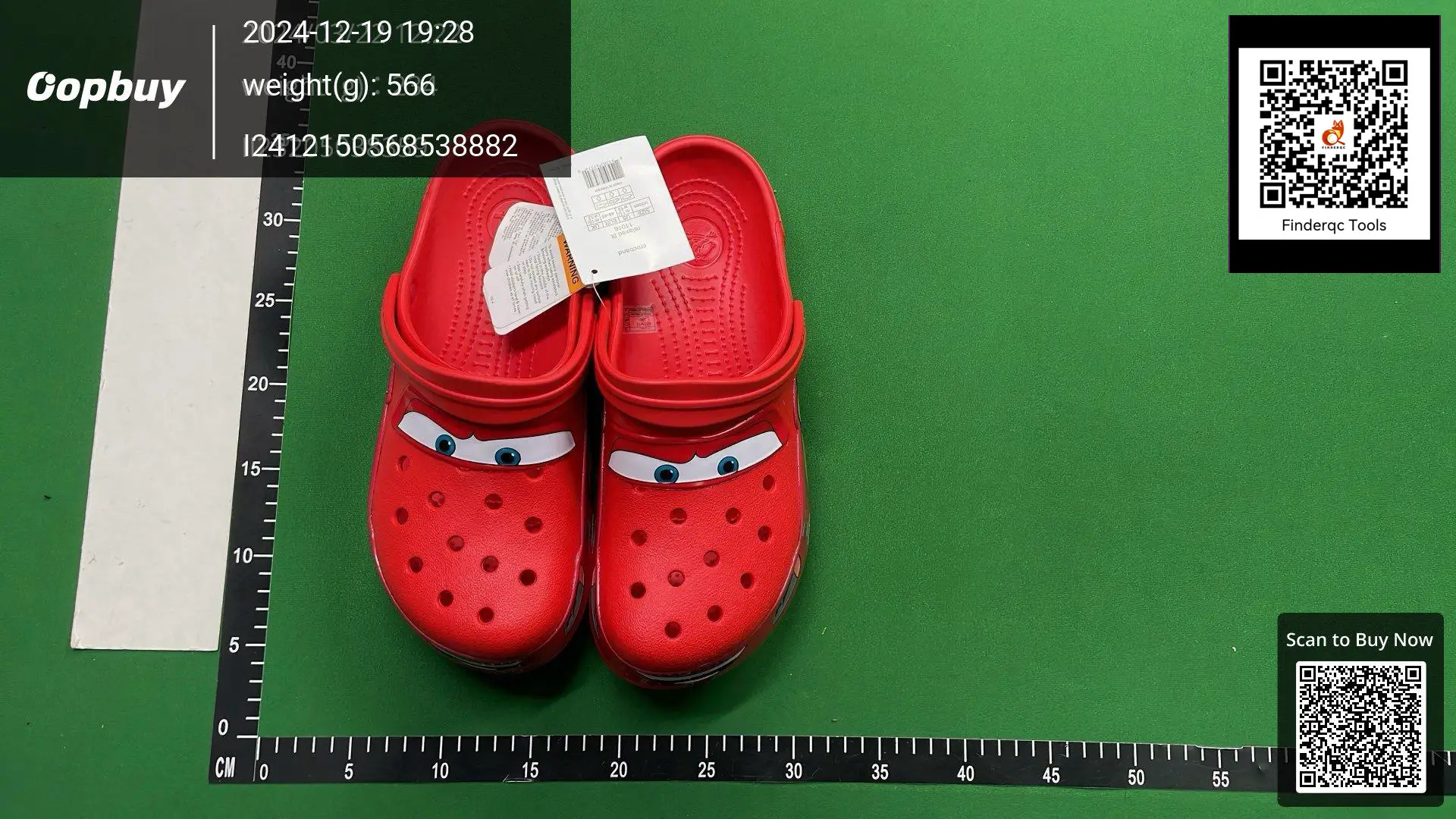 Crocs Lightning McQueen Clogs