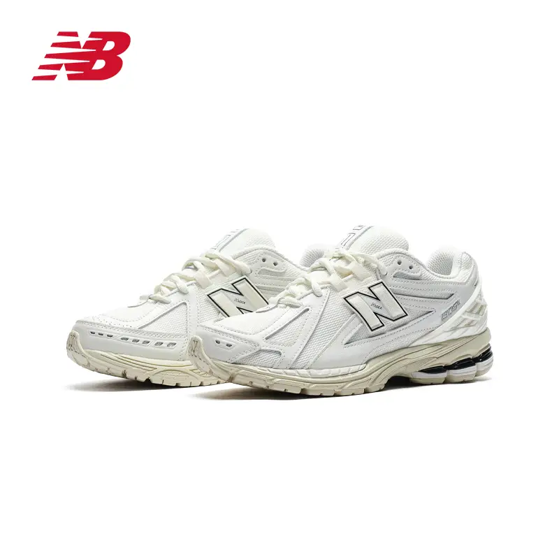 New Balance Nb Genuine Men's and Women's White Cushioning Lightweight Sports Retro Casual Dad Shoes M1906Rww