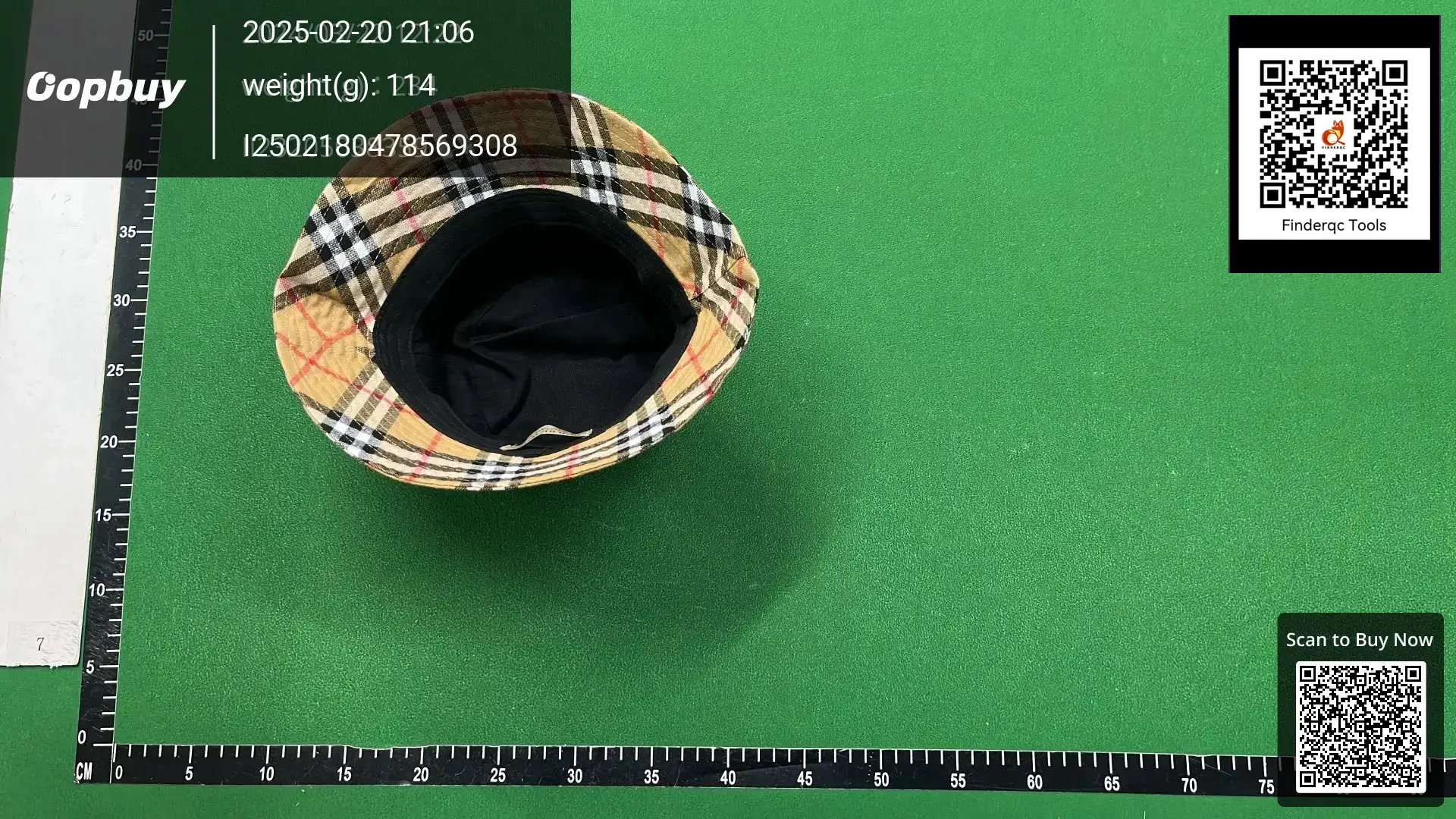 Burberry Check Bucket Hat