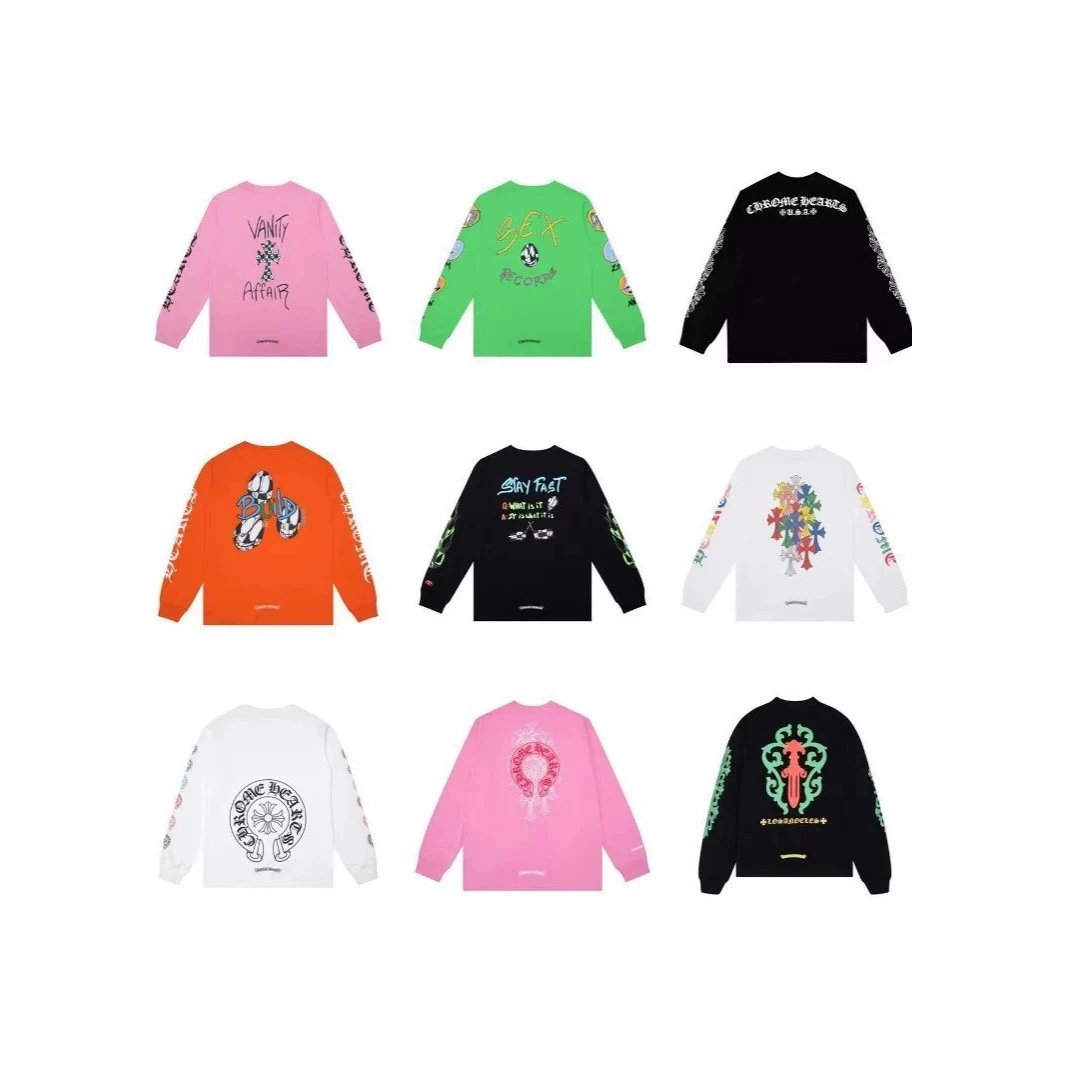 Chrome Hearts Long Sleeve T-Shirts