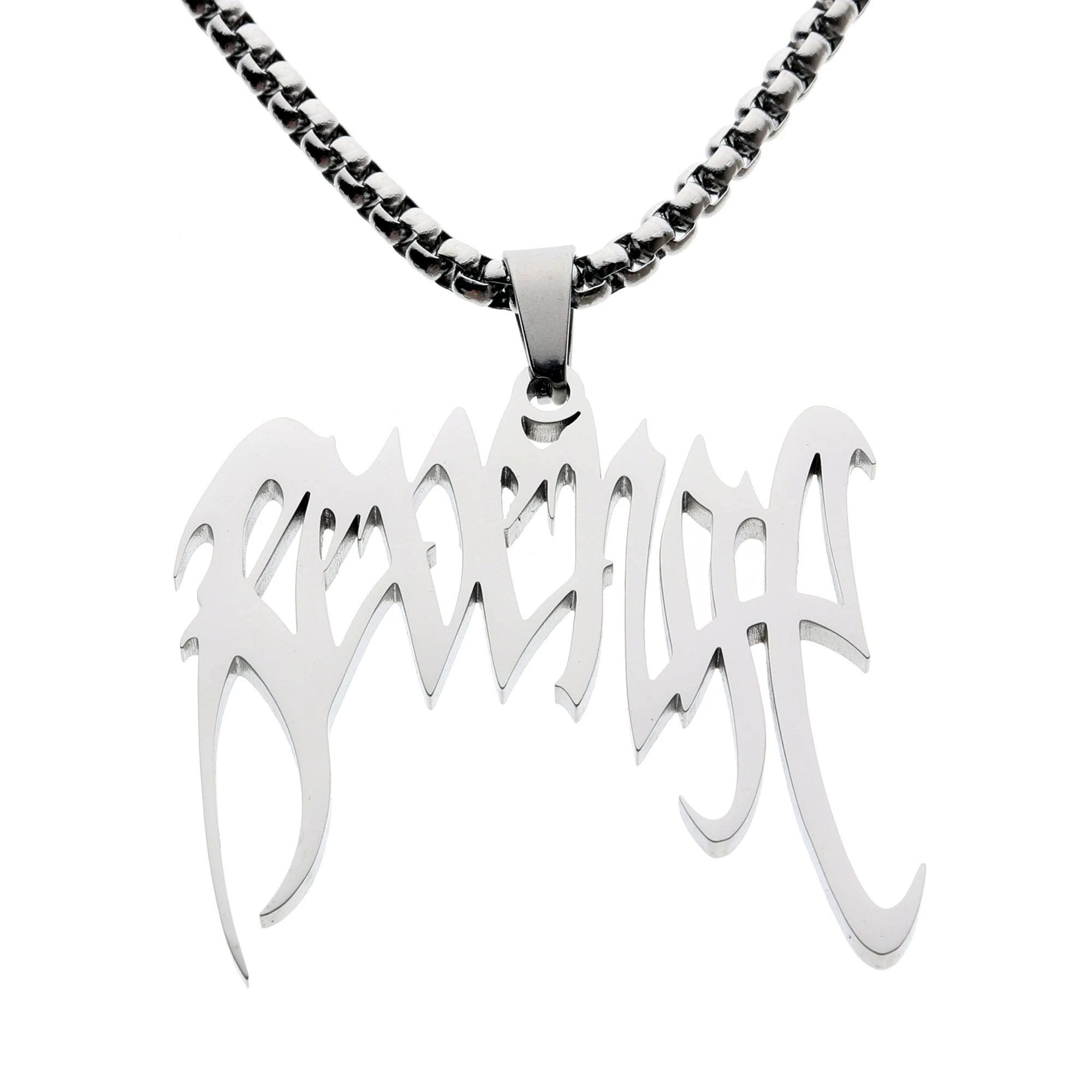Xxx Revenge Hip Hop Rapper Pendant Chain Necklace