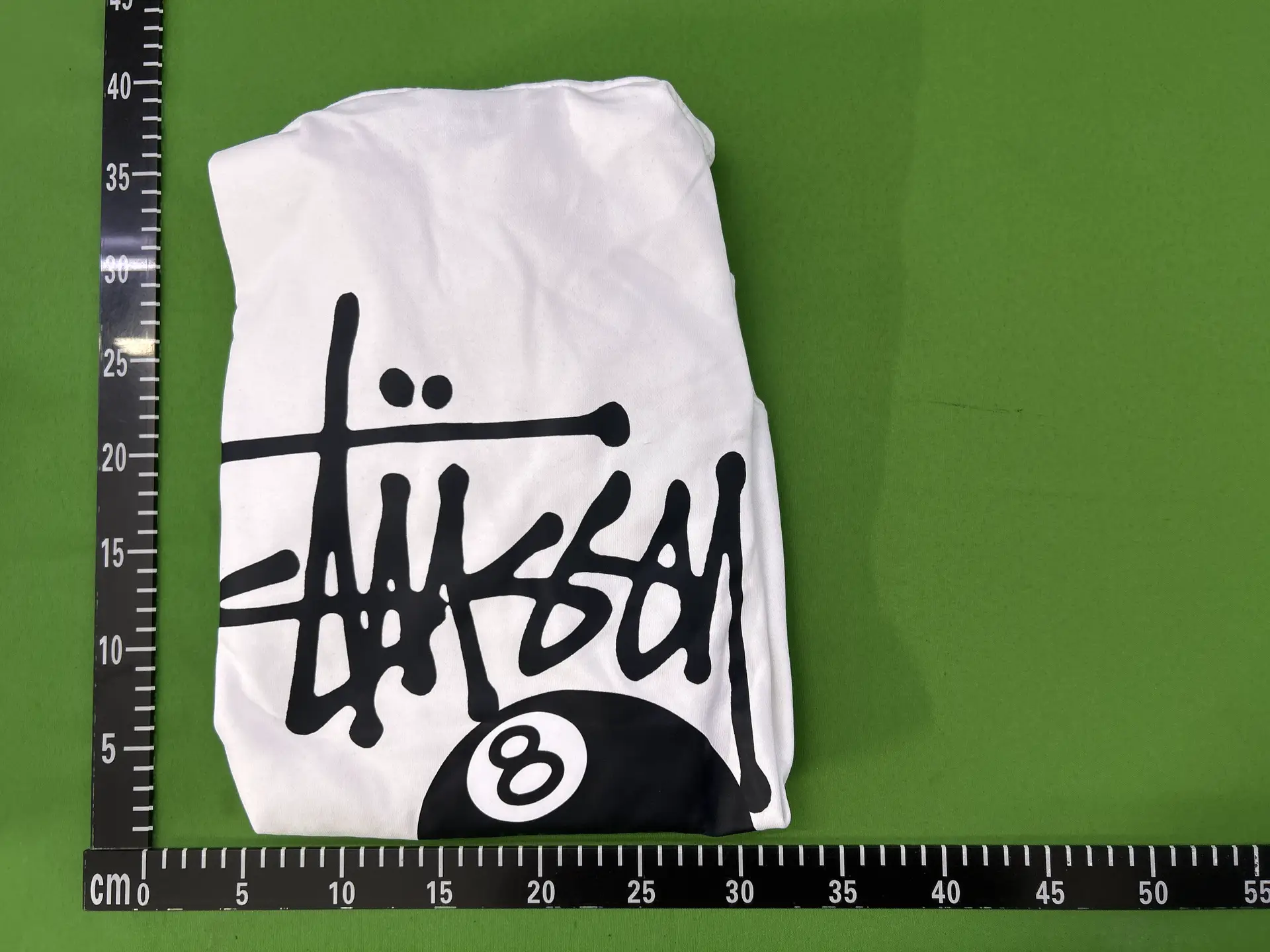 Stussy 8 Ball Hoodie White