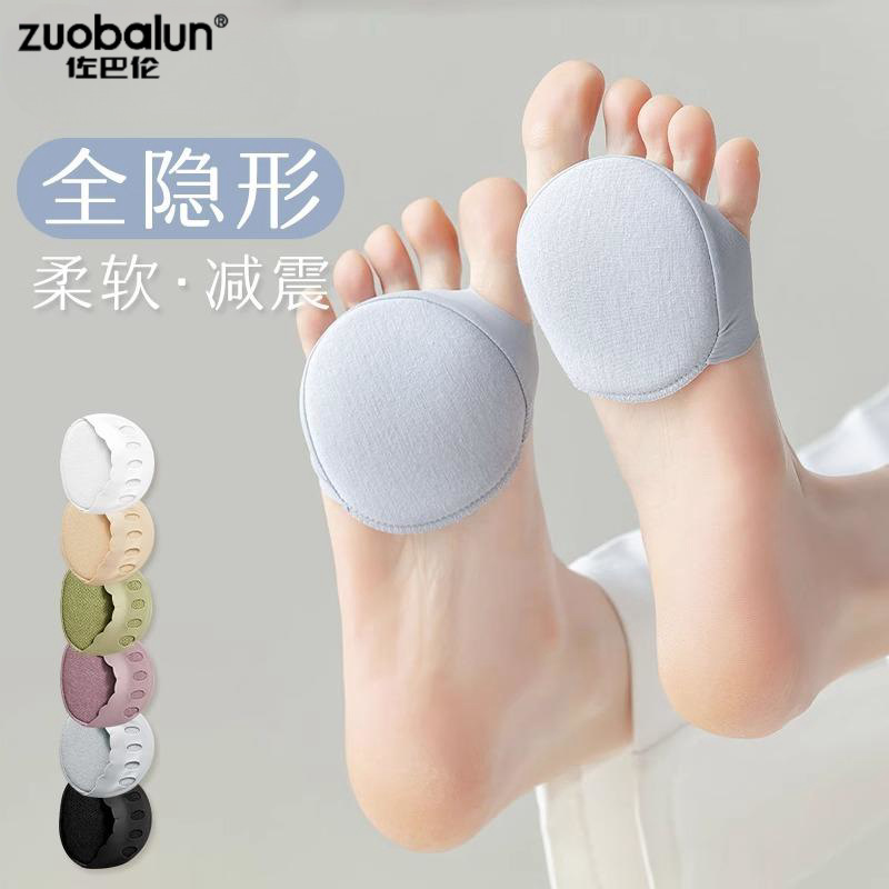 Half Foot Socks Children's Summer Front Foot Five Finger Socks Sandals Half Socks Non-slip Foot Socks High Heels Invisible Socks
