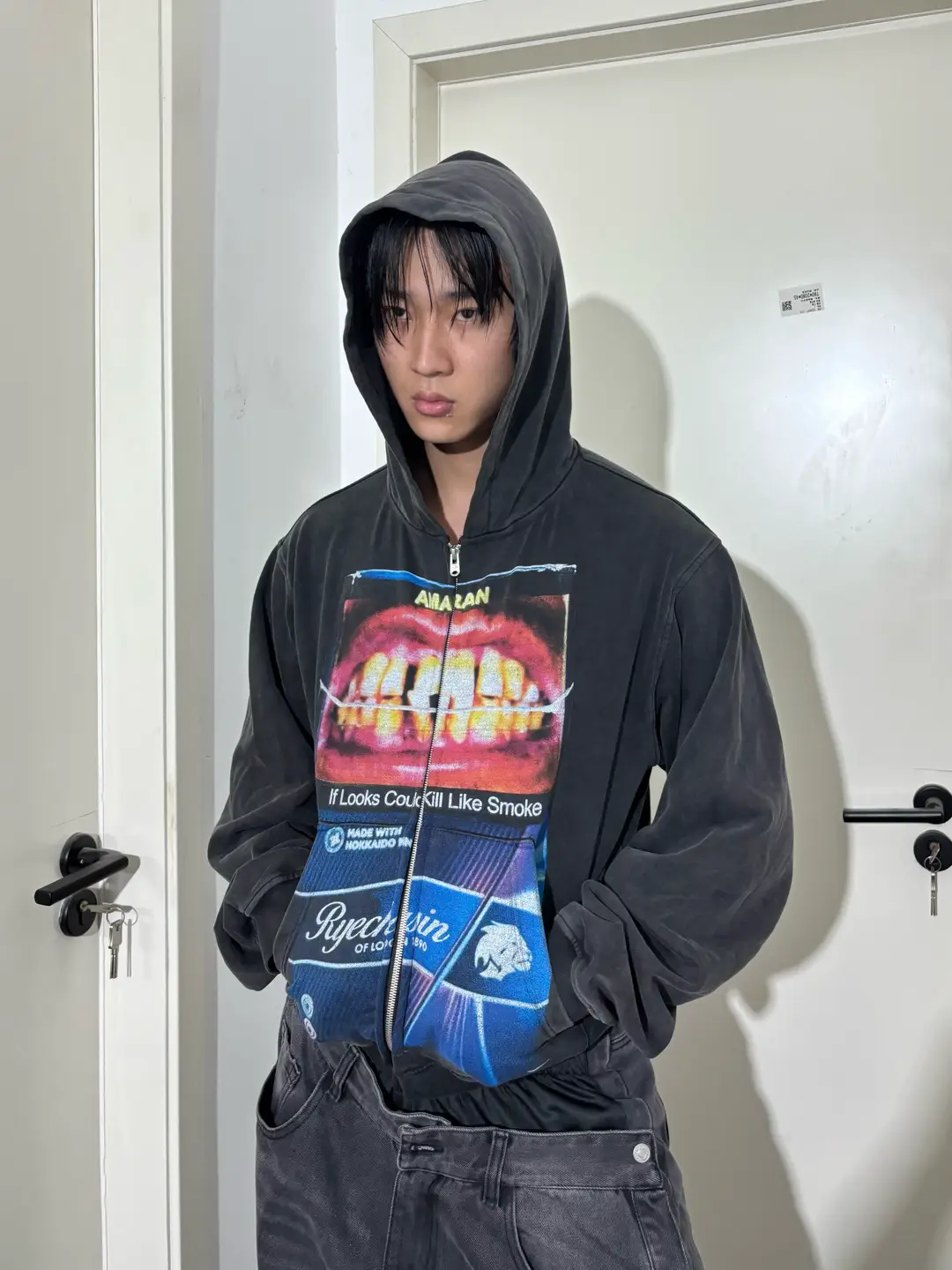 *If RYE CHASIN's design can kill * people, wash water, make old, short, slim fit hoodie hoodie hoodie