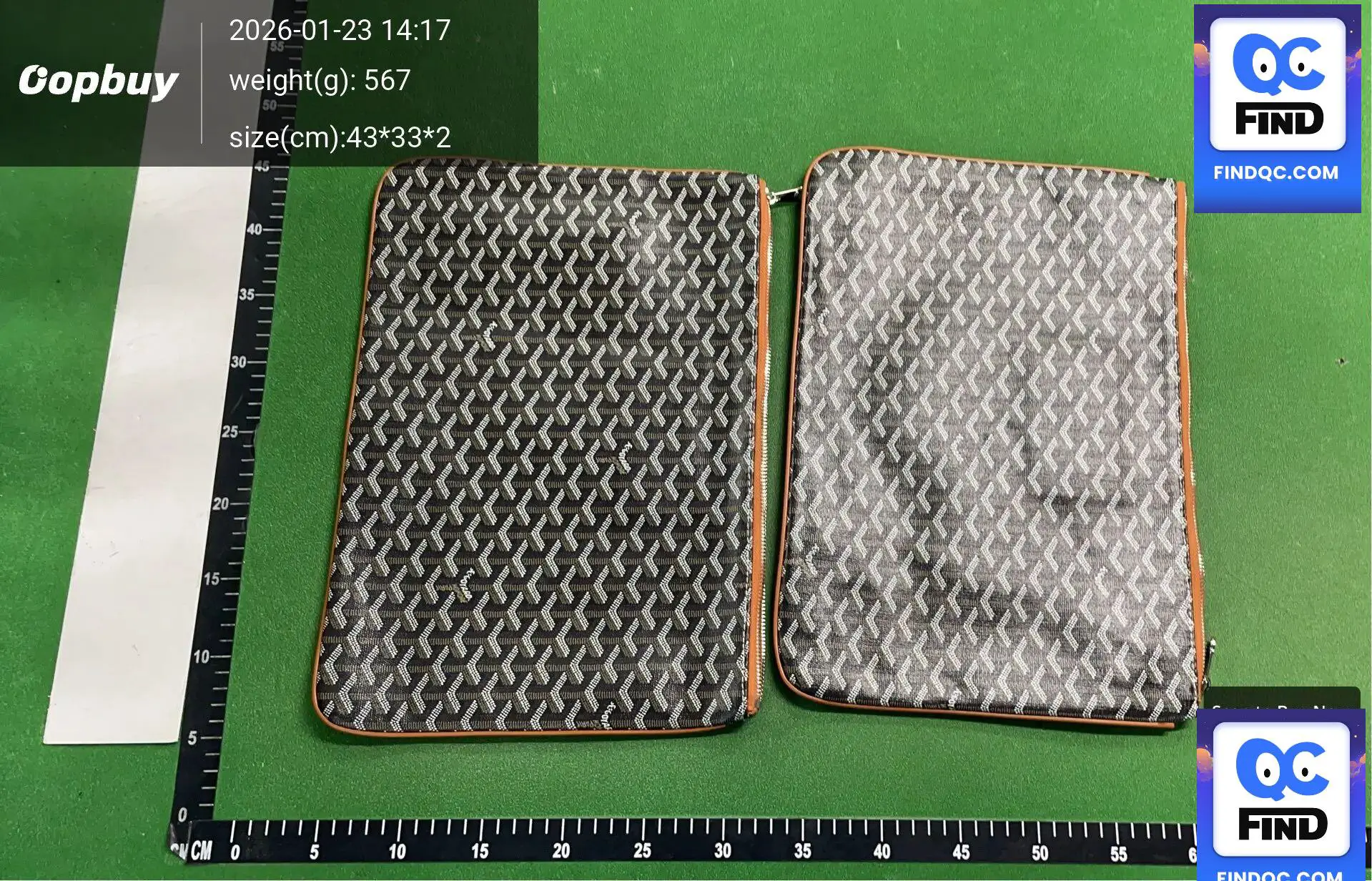 Goyard St Louis PM Tote Bag Black