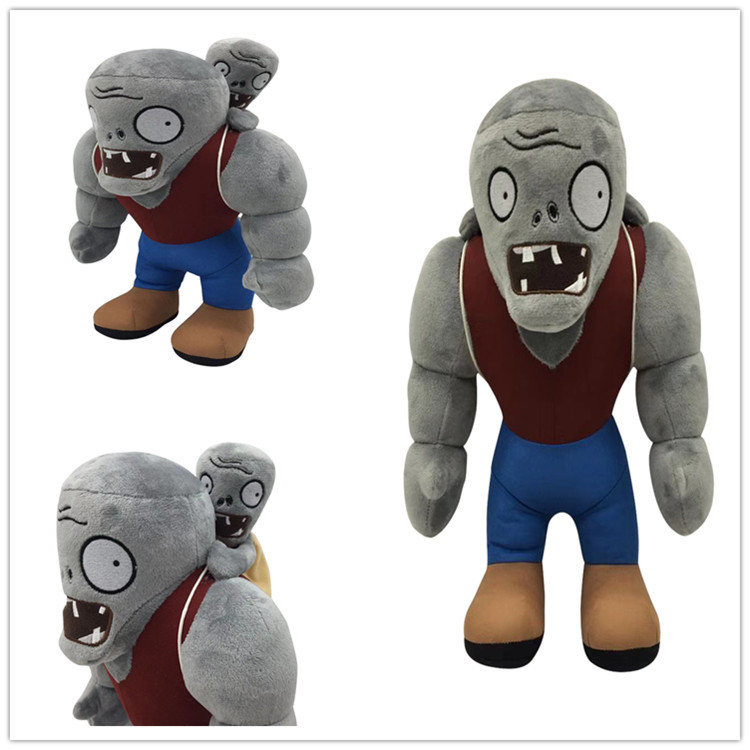 Manufacturer's Ready-Made Cross-Border Plants Vs. Zombies Plush Toy Giant Little Zombie Game Doll Grabber Doll