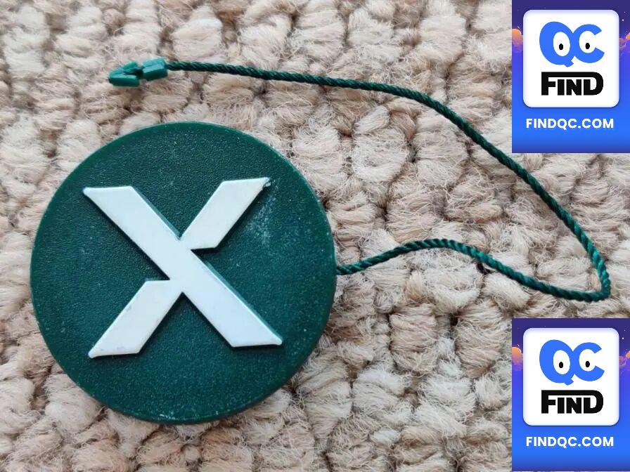New Version of Stockx Tags Green X Cross Tag Label Sticker Shoe Accessories Shoe Buckle — QC-Foto 3