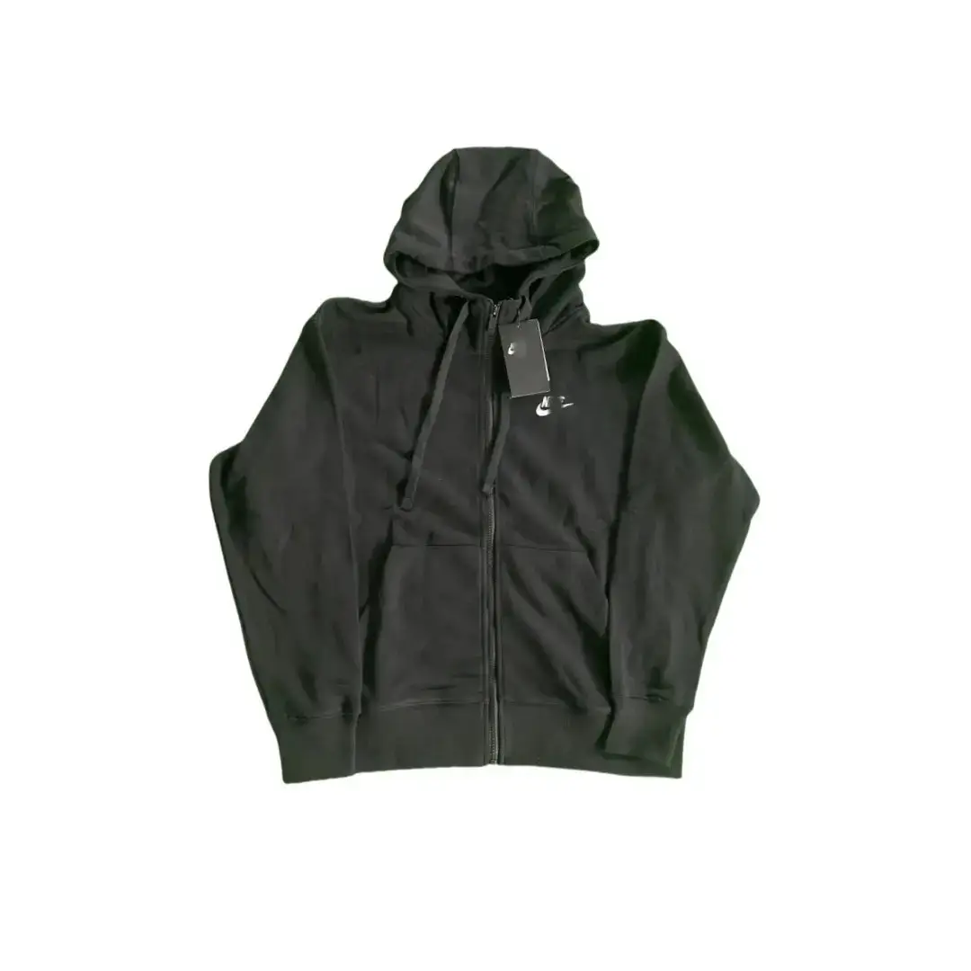 Nike Sportswear Club Fleece Full-Zip Hoodie Black