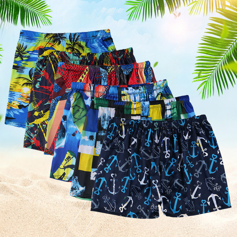 Adult Men's Swimming Trunks Comfortable Corner Shorts Plus Large Size Quick-drying Swimming Equipment Men's Swimsuit Swimming Trunks