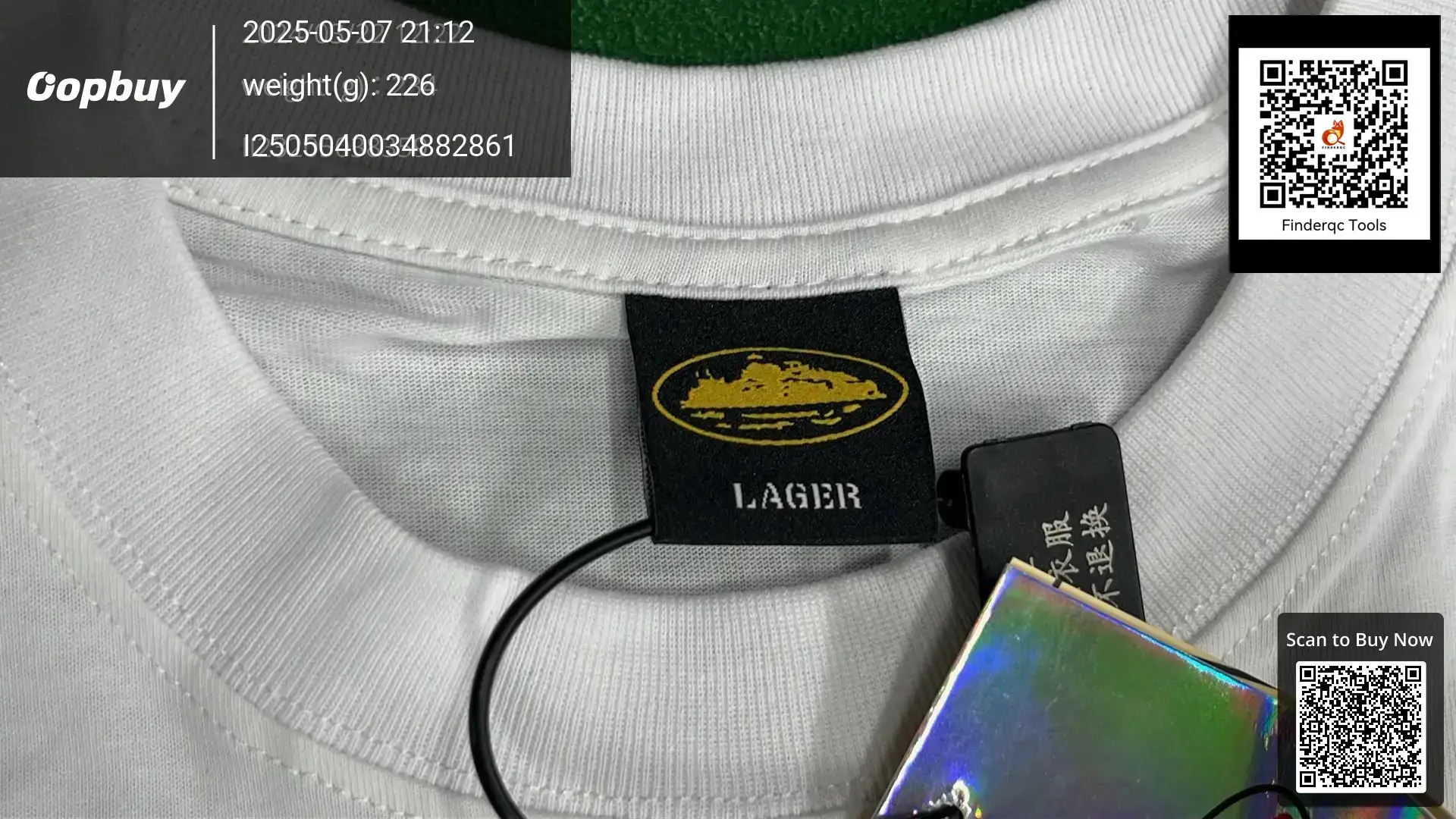 CORTEIZ High Quality Cross-border Foreign Trade European and American High Street Trendy Brand Letter LOGO Printing Men's and Women's Casual Short-sleeved T-shirt