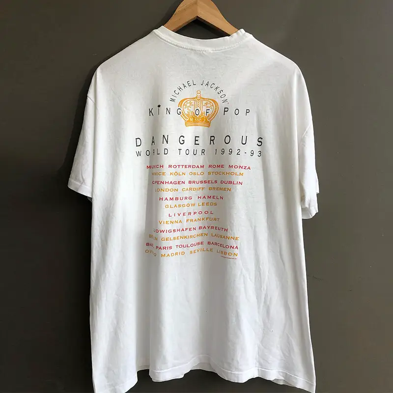 Michael Jackson Pays Tribute to Michael Jackson ins Millennium Style Men's and Women's Trendy Pure Cotton Short-Sleeved T-Shirt