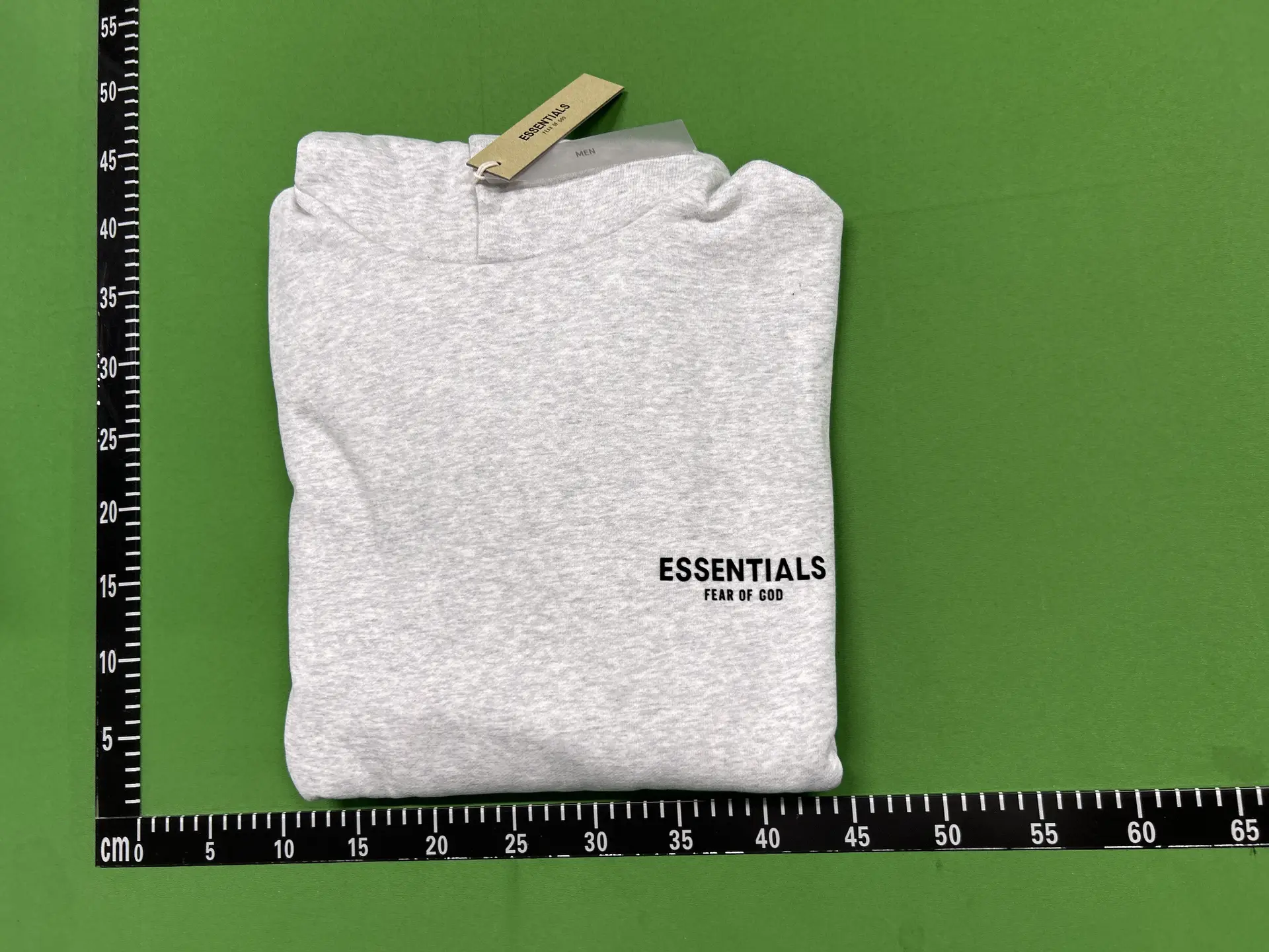 Fear of God Essentials Hoodie Light Heather Grey