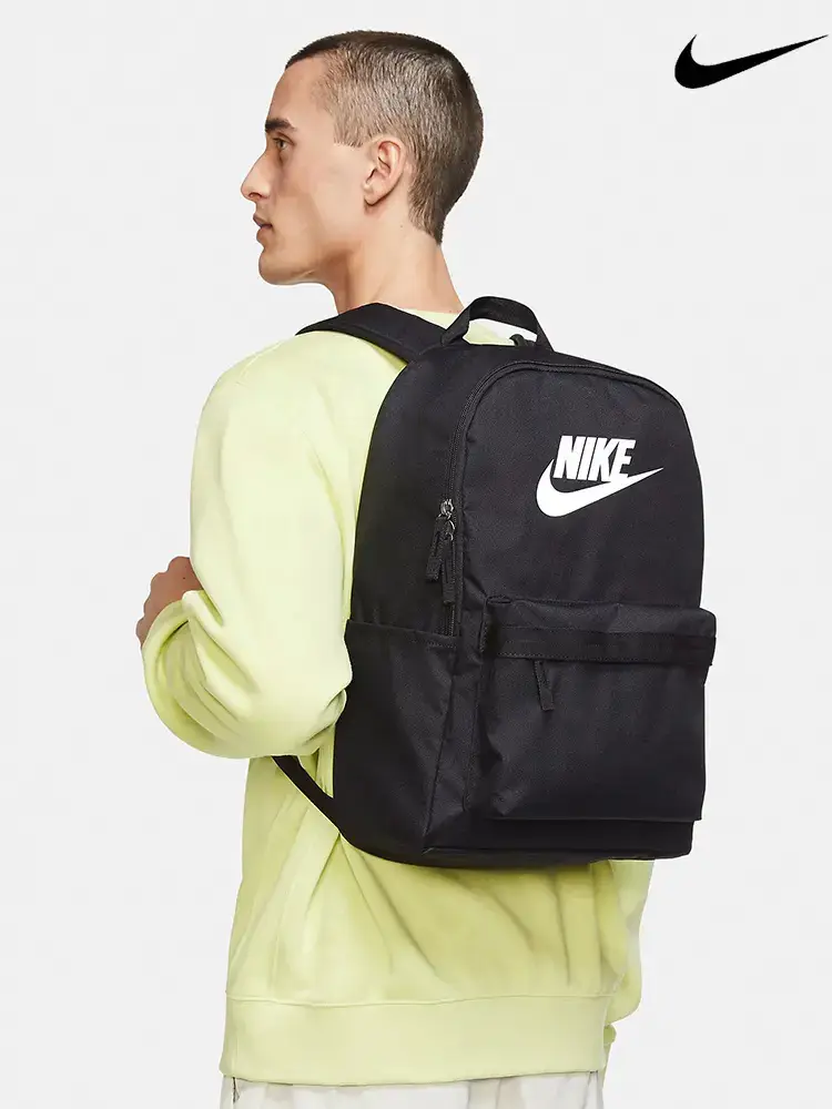 Nike Nike Backpack Men's Large Capacity Official Sports Backpack Junior High School High School Elementary School Bag Female Dc4244