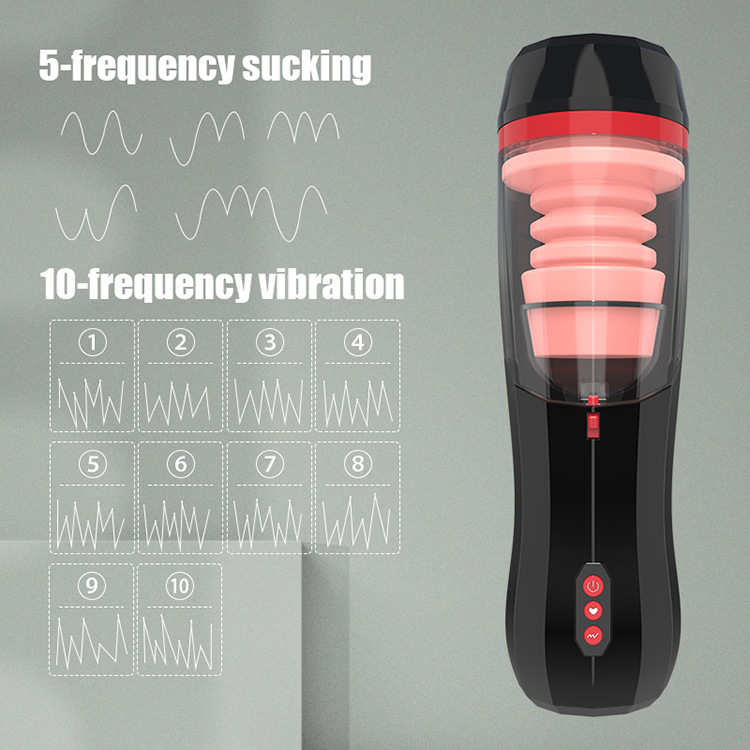 Men's full-automatic tube telescopic King Kong aircraft Cup pumping masturbation penis exerciser sex toys wholesale