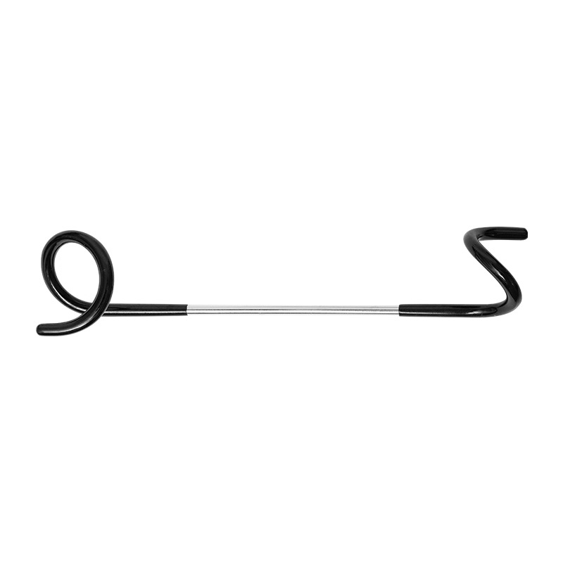 Outdoor camping hook two-way S-shaped non-slip lamp hanging pig tail lamp hook hanging clothes hook portable lamp hook