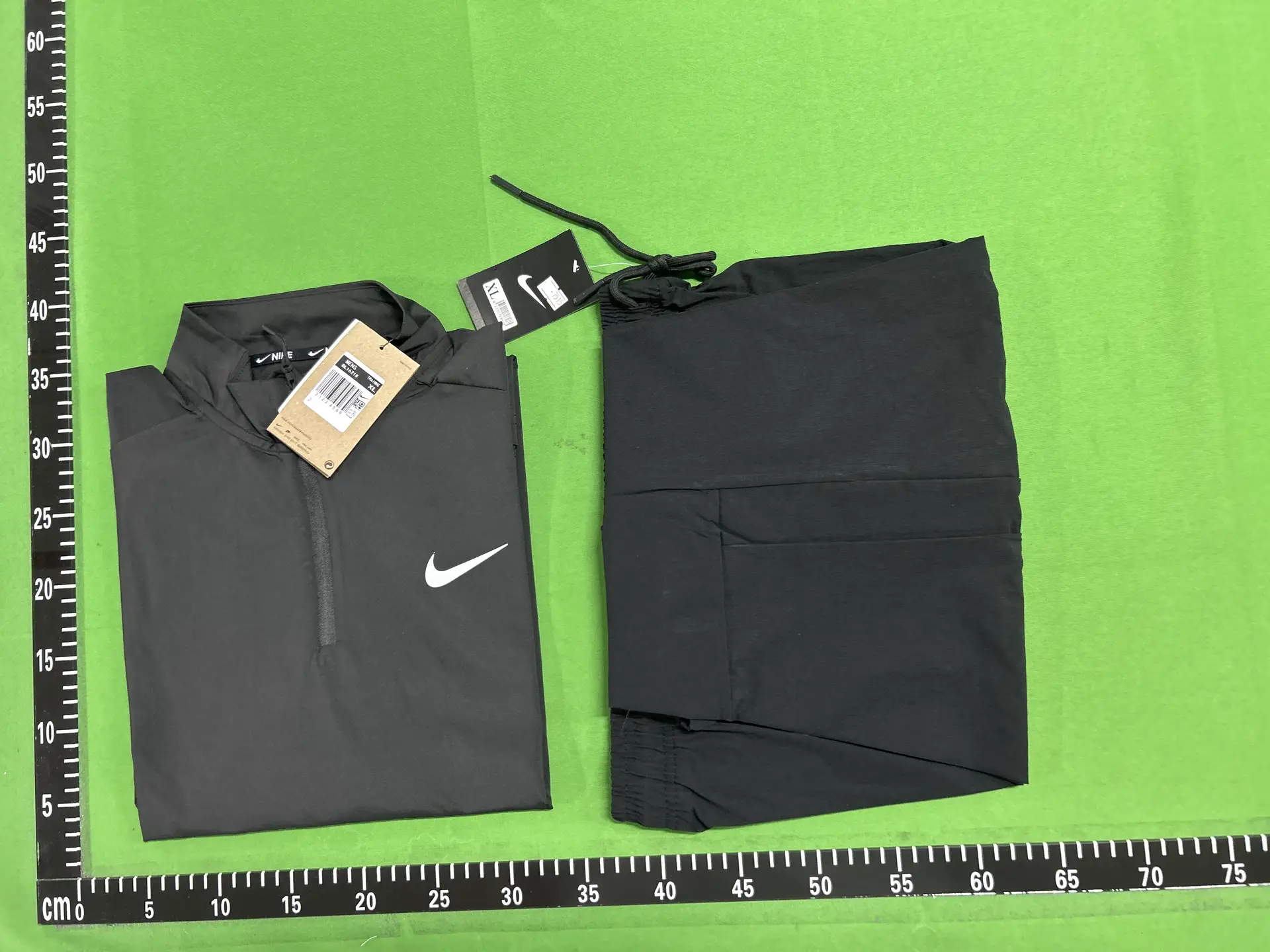 Foreign Trade New Sports Fitness Running Suit Quick-Drying Breathable Loose Casual Long-Sleeved Half-Length Pants Men's Wholesale Order