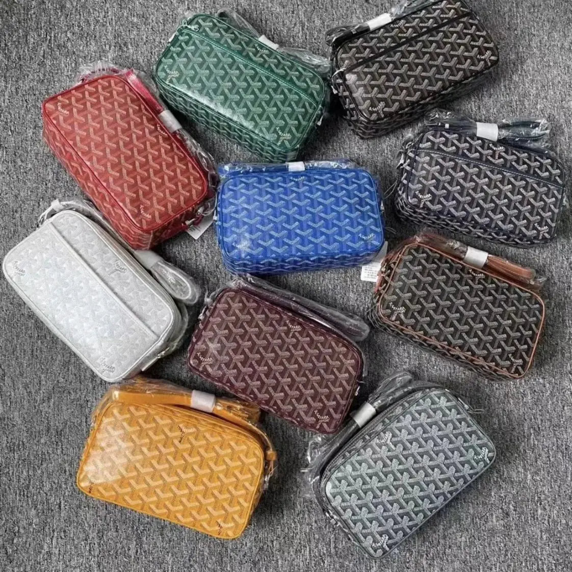 No After-Sales Service | Best Value Goyard Camera Bag | Real Photos = What You Get | Factory Direct Channel No Returns | Custom Hardware Standard | Correct Silk Lining + Color-Matched Leather Edging | Includes Dust Bag & Tag