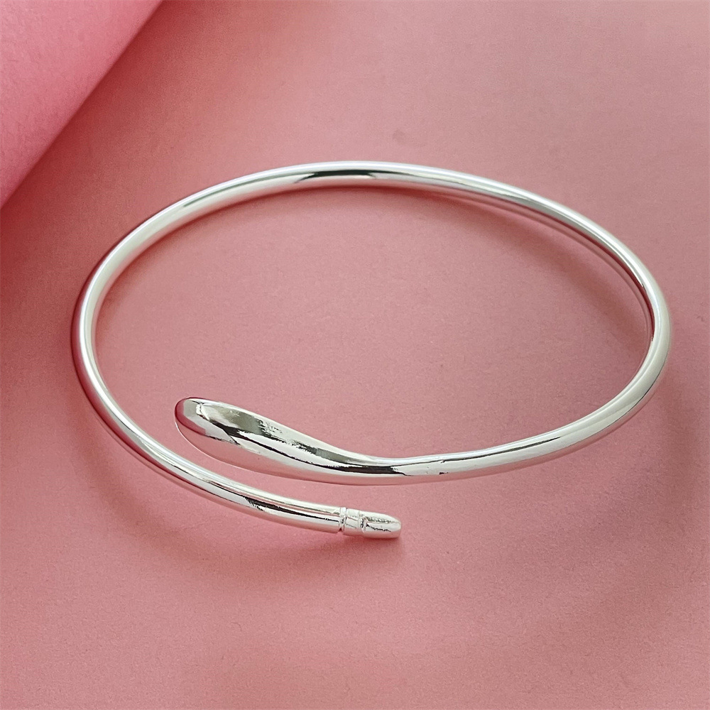 Foreign trade export silver-plated snake bracelet net red popular in stock supply bracelet in stock wholesale