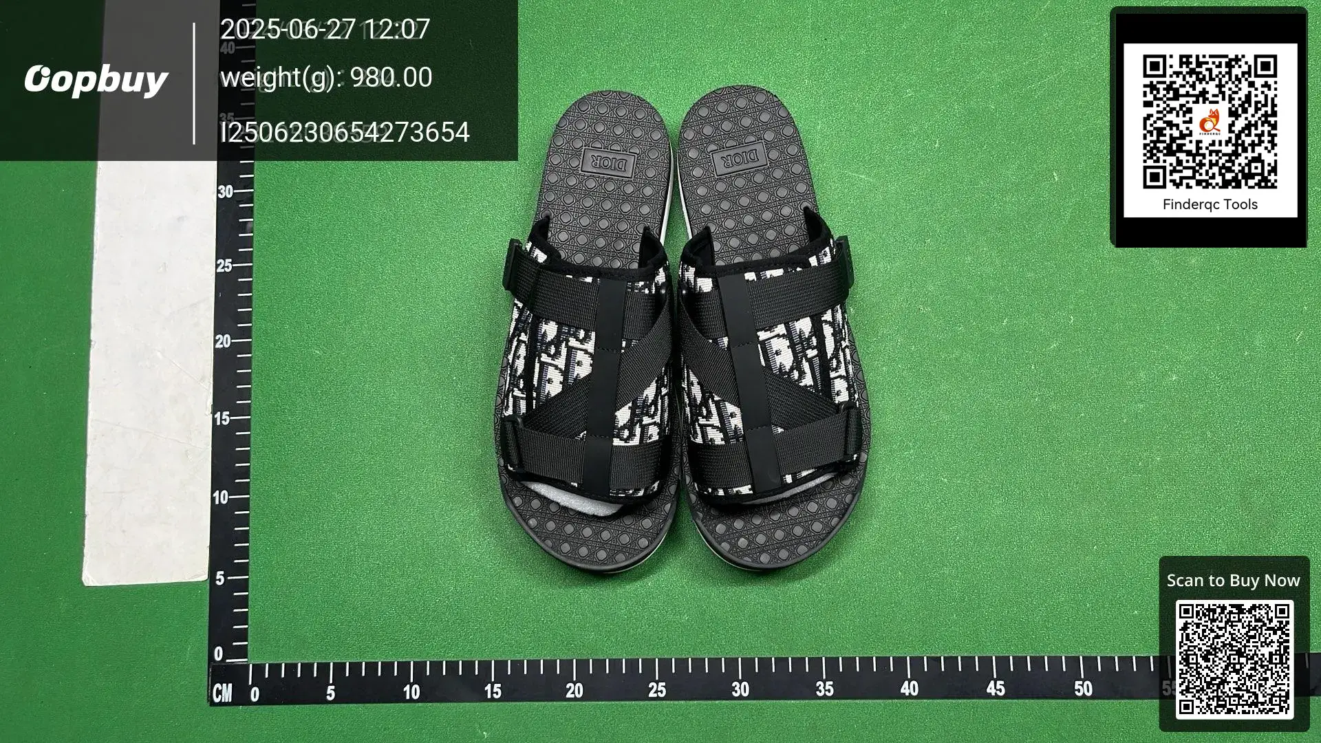 Dior B23 Sandals