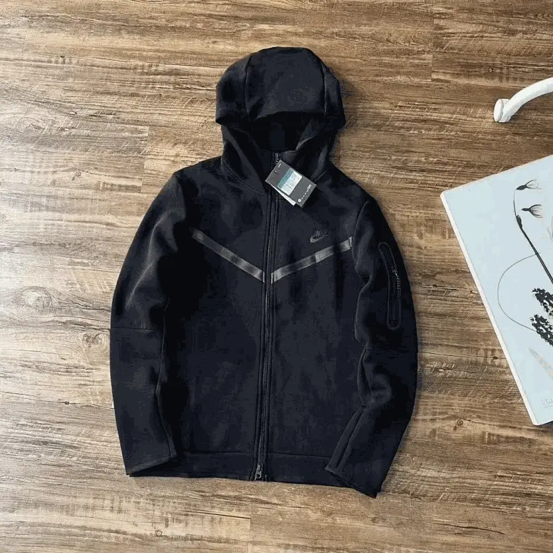 Nike Tech Fleece Full Zip Hoodie Black